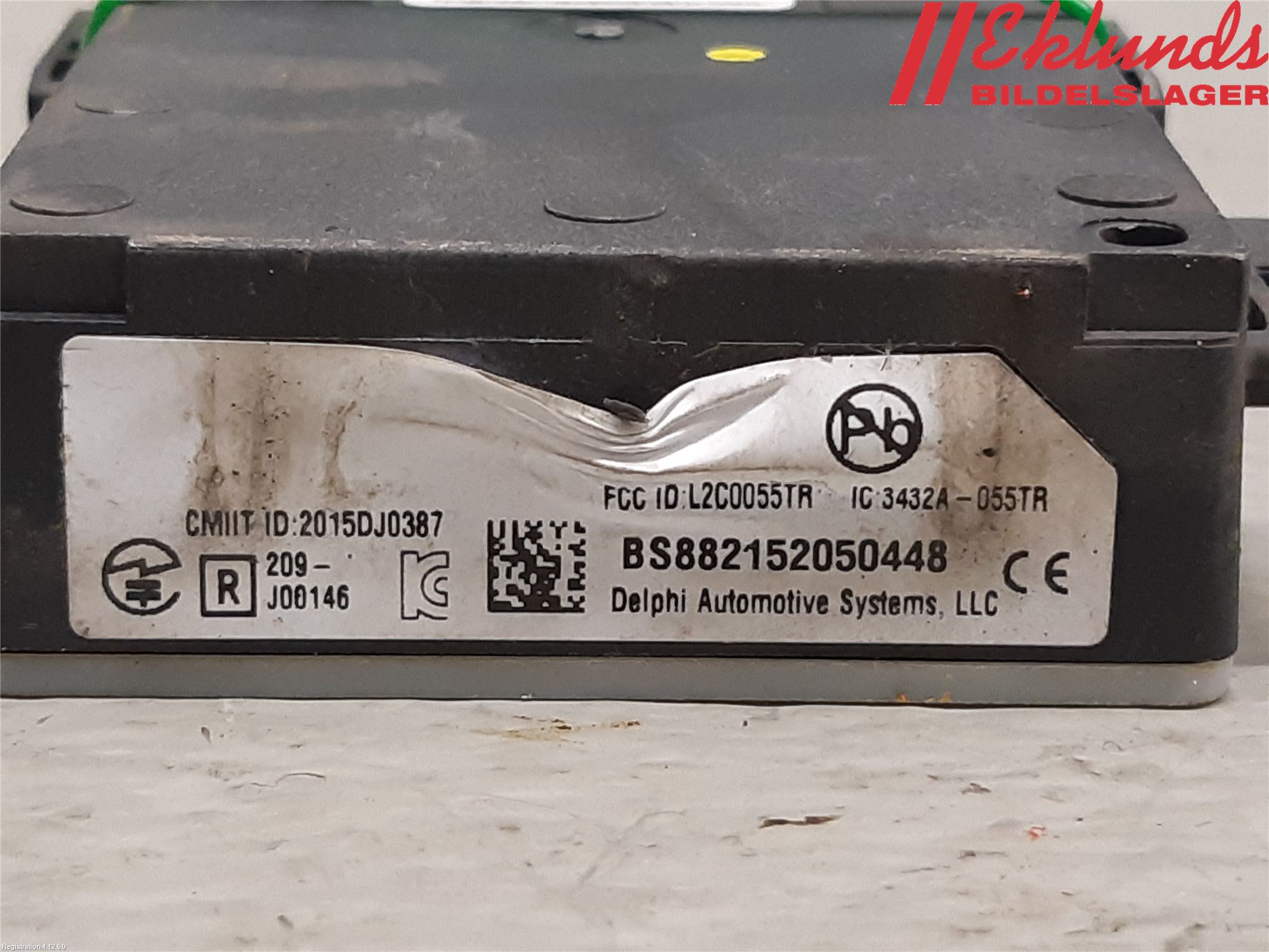 BMW 7 G11/G12 15-22 Sensor Aktivt Kollisionsskydd
