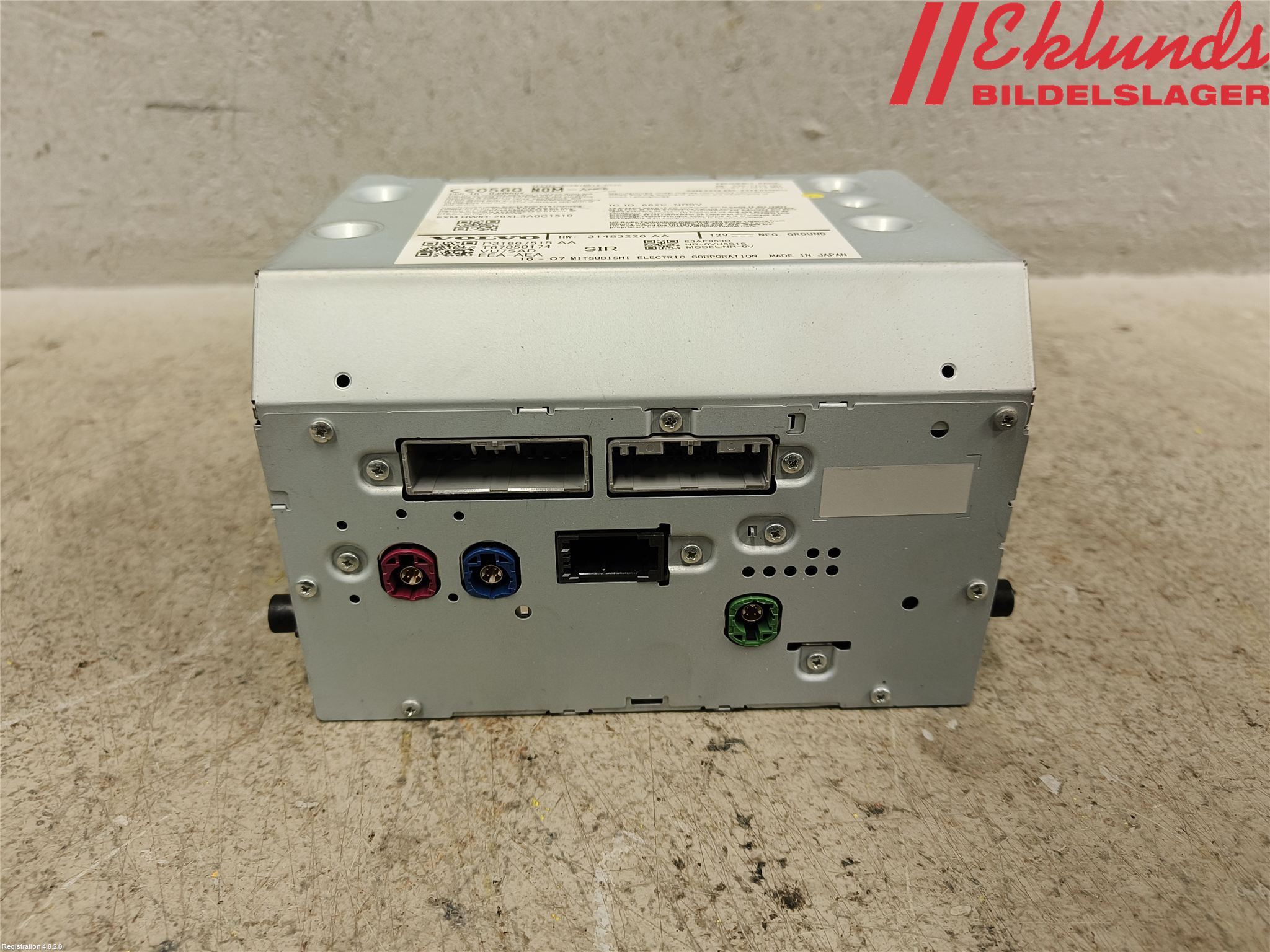 Volvo XC90/RECHARGE 16- Cd Radio - Multimediapanel