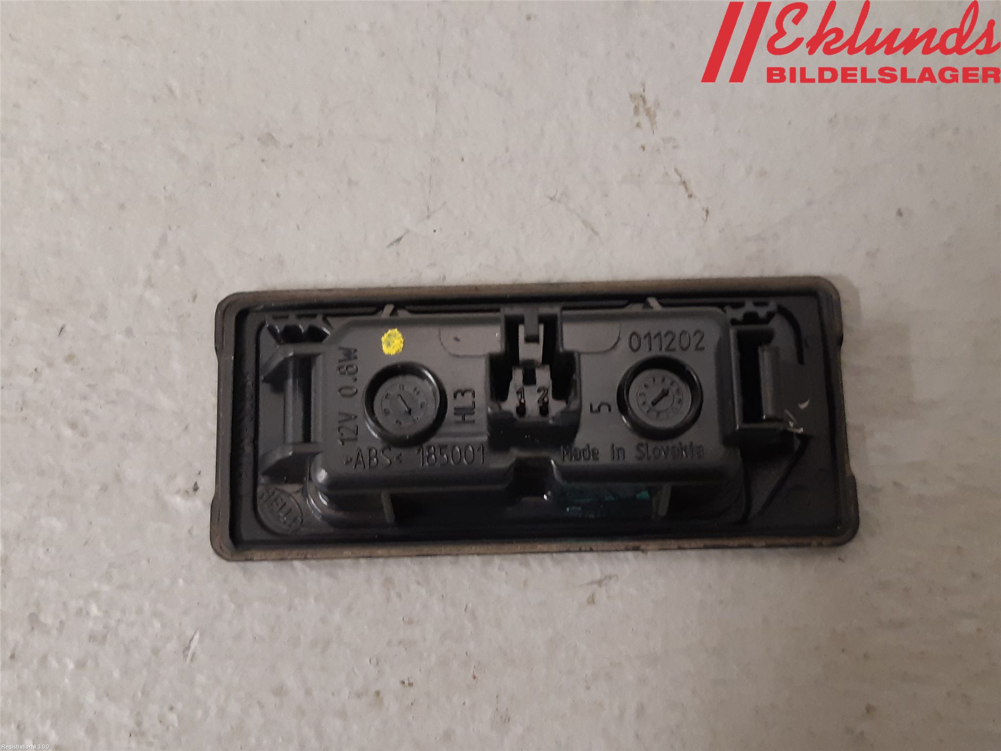 Volkswagen VW CADDY 16-20 Skylt Belysning