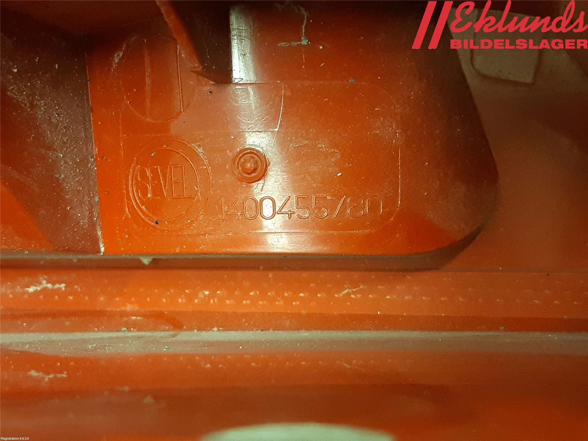 Peugeot EXPERT 15-16 Bakljus Höger