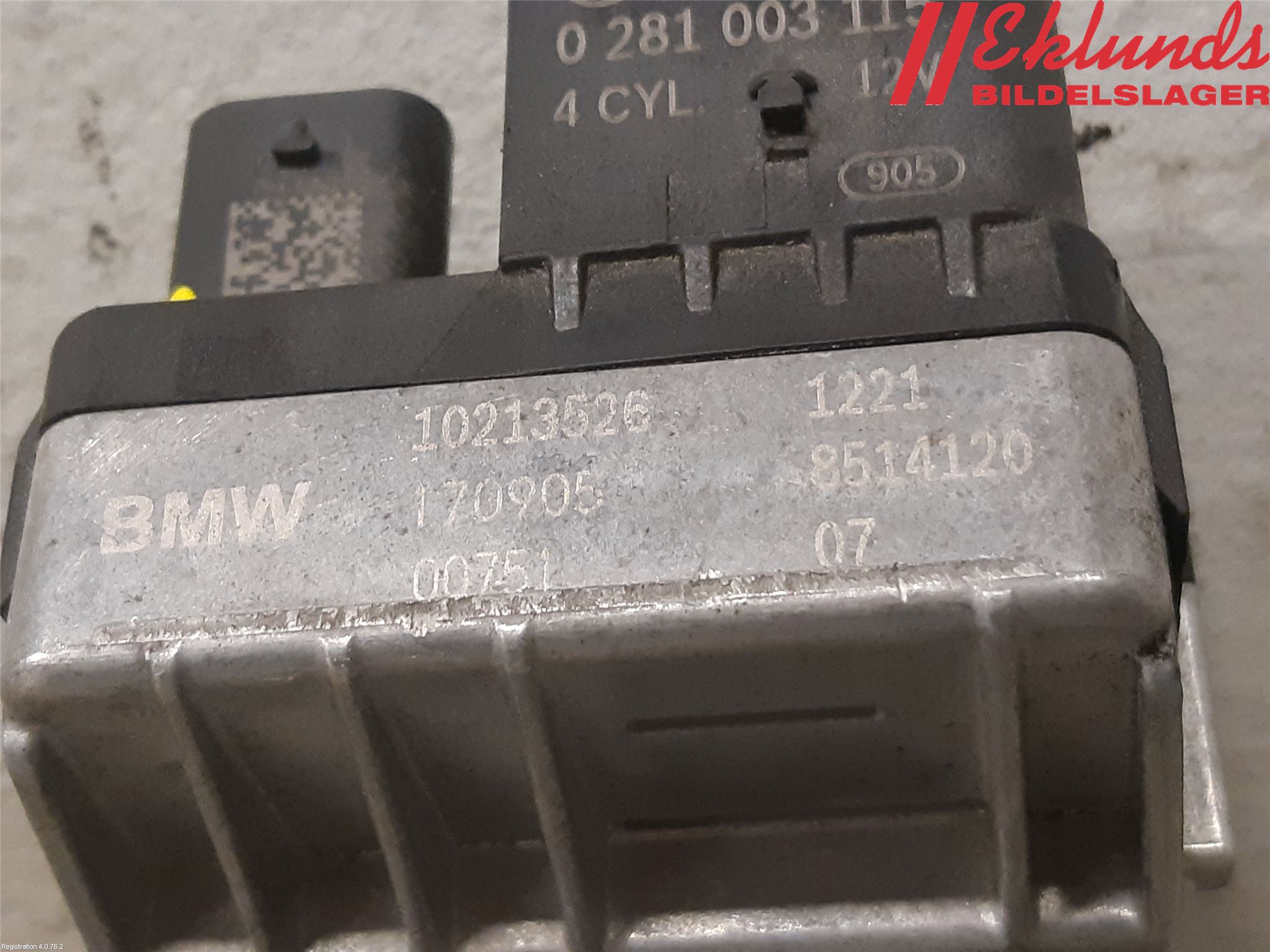 BMW 3 F30/F31/F80 12-19 Relä Glödning Diesel