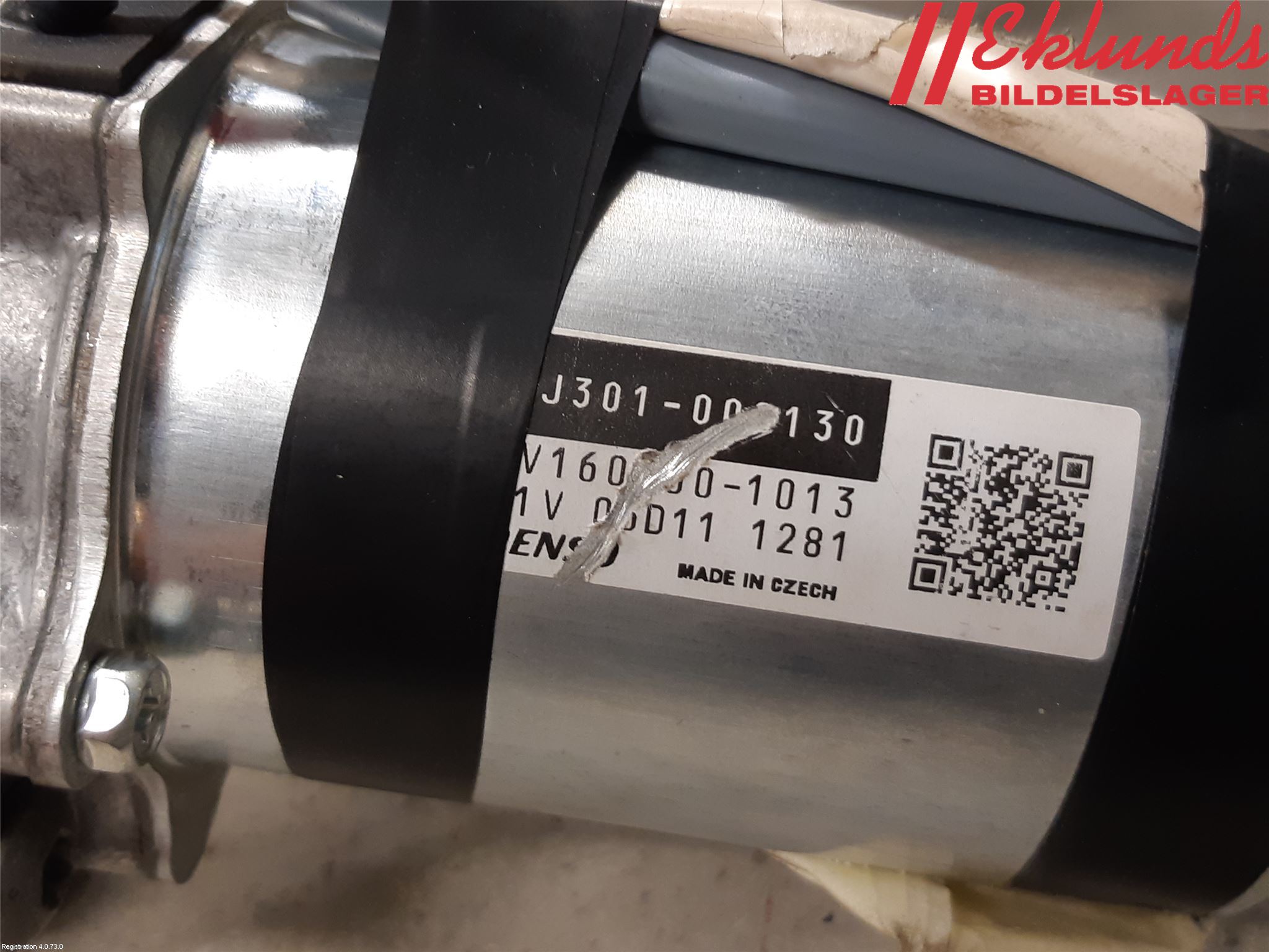 Toyota YARIS XP130 15-20 Rattaxelagg Med Inb Servo