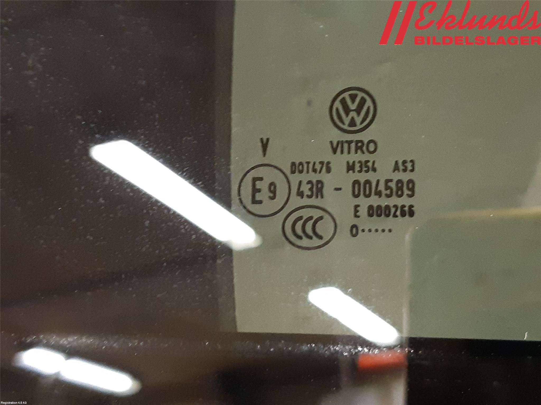 Volkswagen VW TIGUAN 16-24 Dörruta Bak Lilla Hö