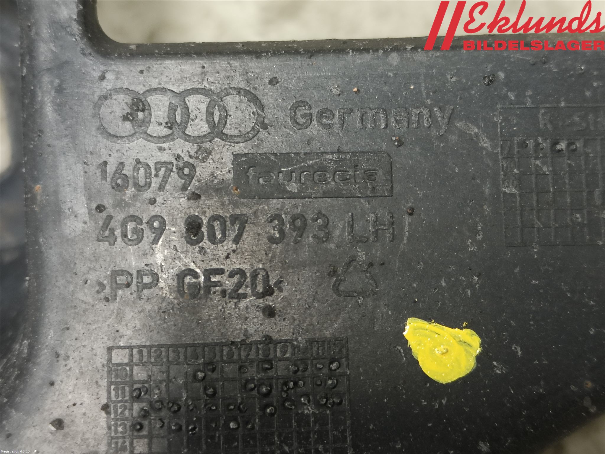 Audi A6/S6 4G 11-18 Stötfångarfäste Bak Vä