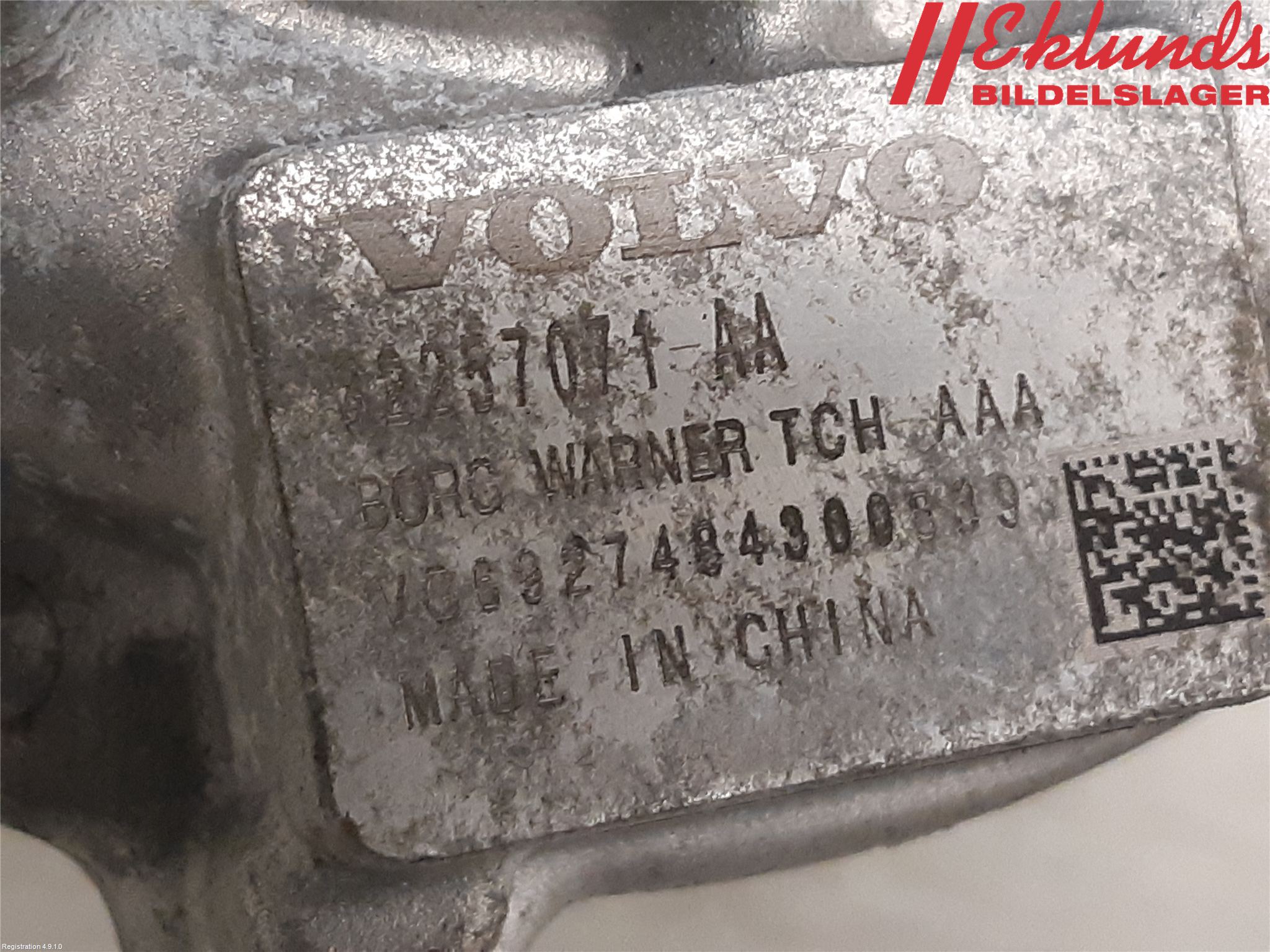 Volvo XC40/RECHARGE 18- Turboaggregat