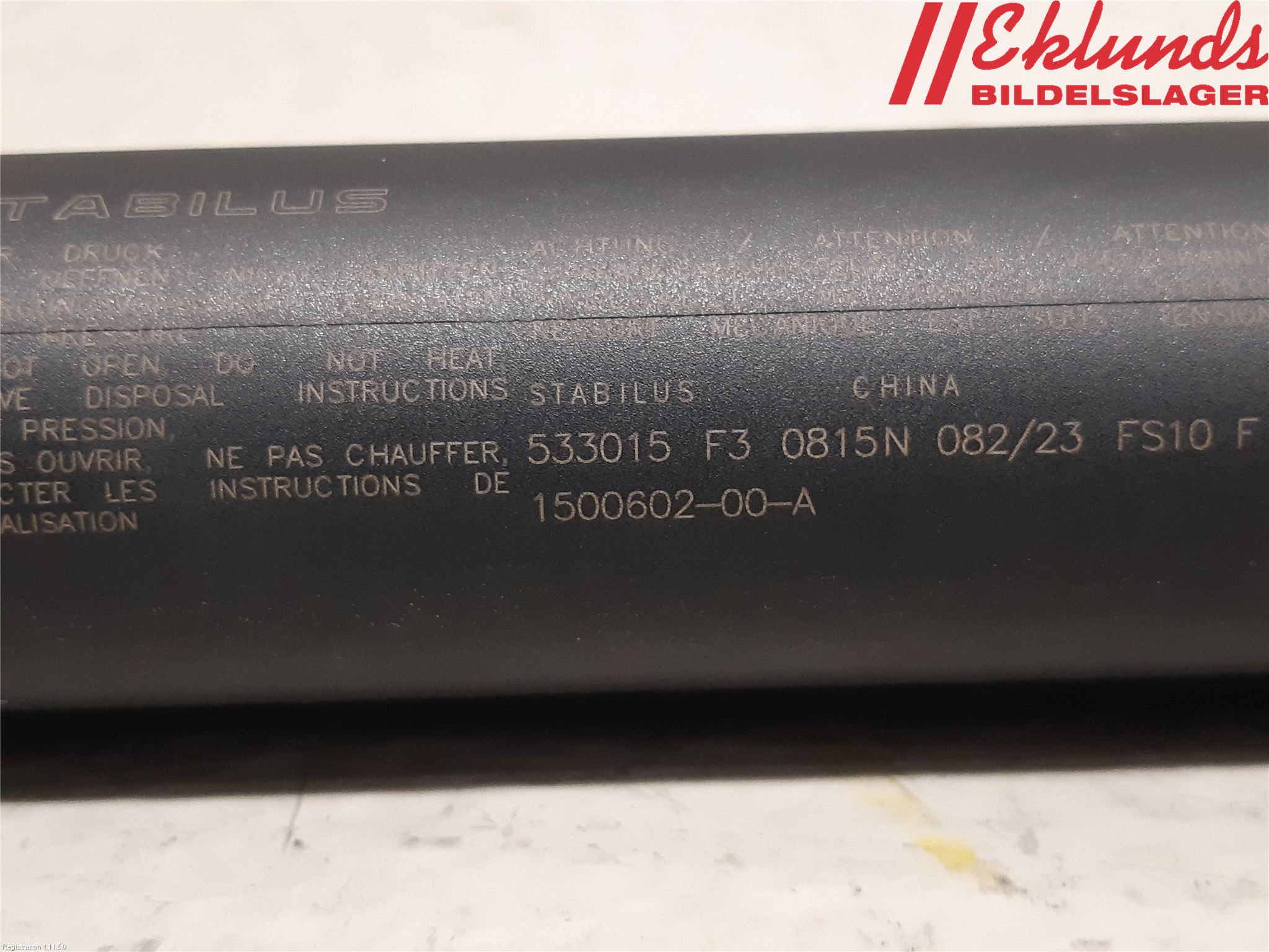 Tesla MODEL Y 21- Gasfjäder Baklucka