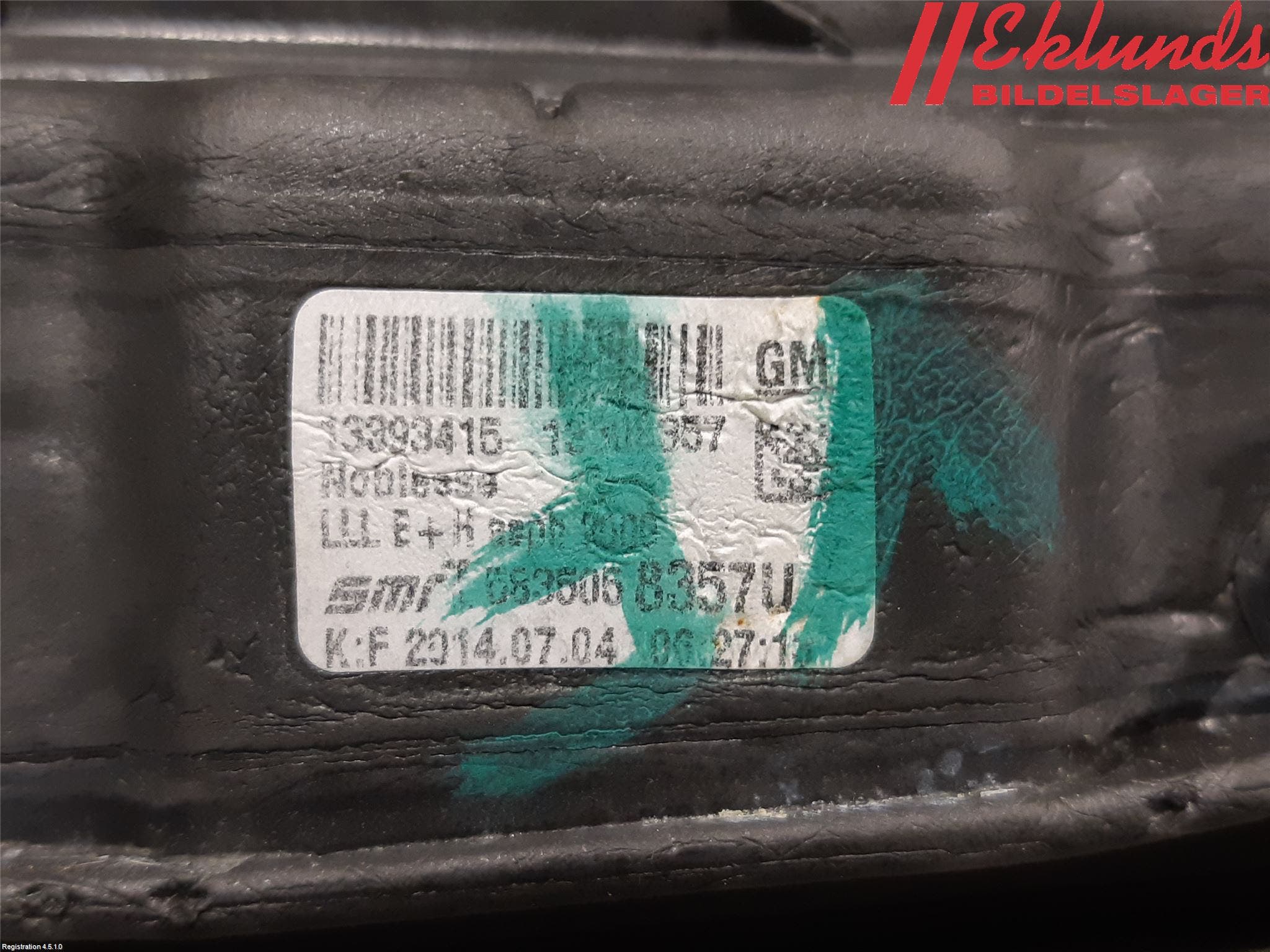 Opel ASTRA J 10-15 Spegel Yttre El Vä