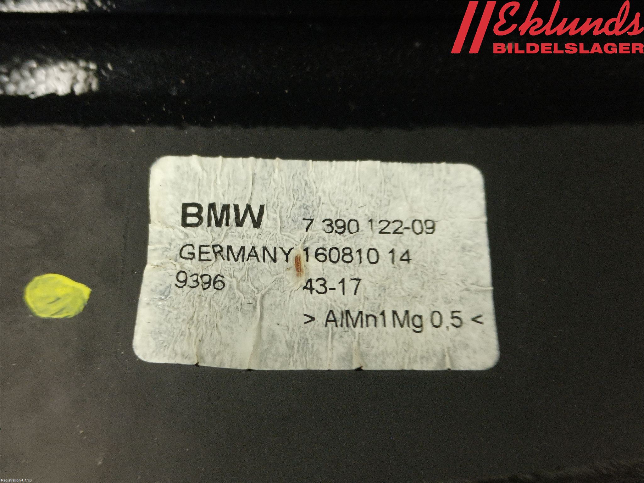 BMW 5 G30/G31/F90 17-23 Dörr Dekorlist Fram Hö
