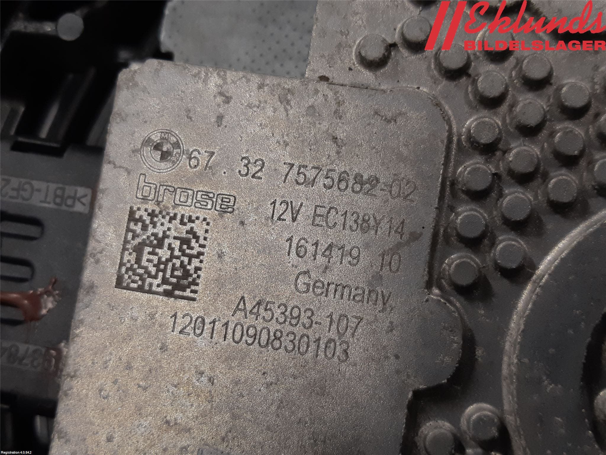 BMW 5 F10/F11/F18 09-17 Kylfläkt El