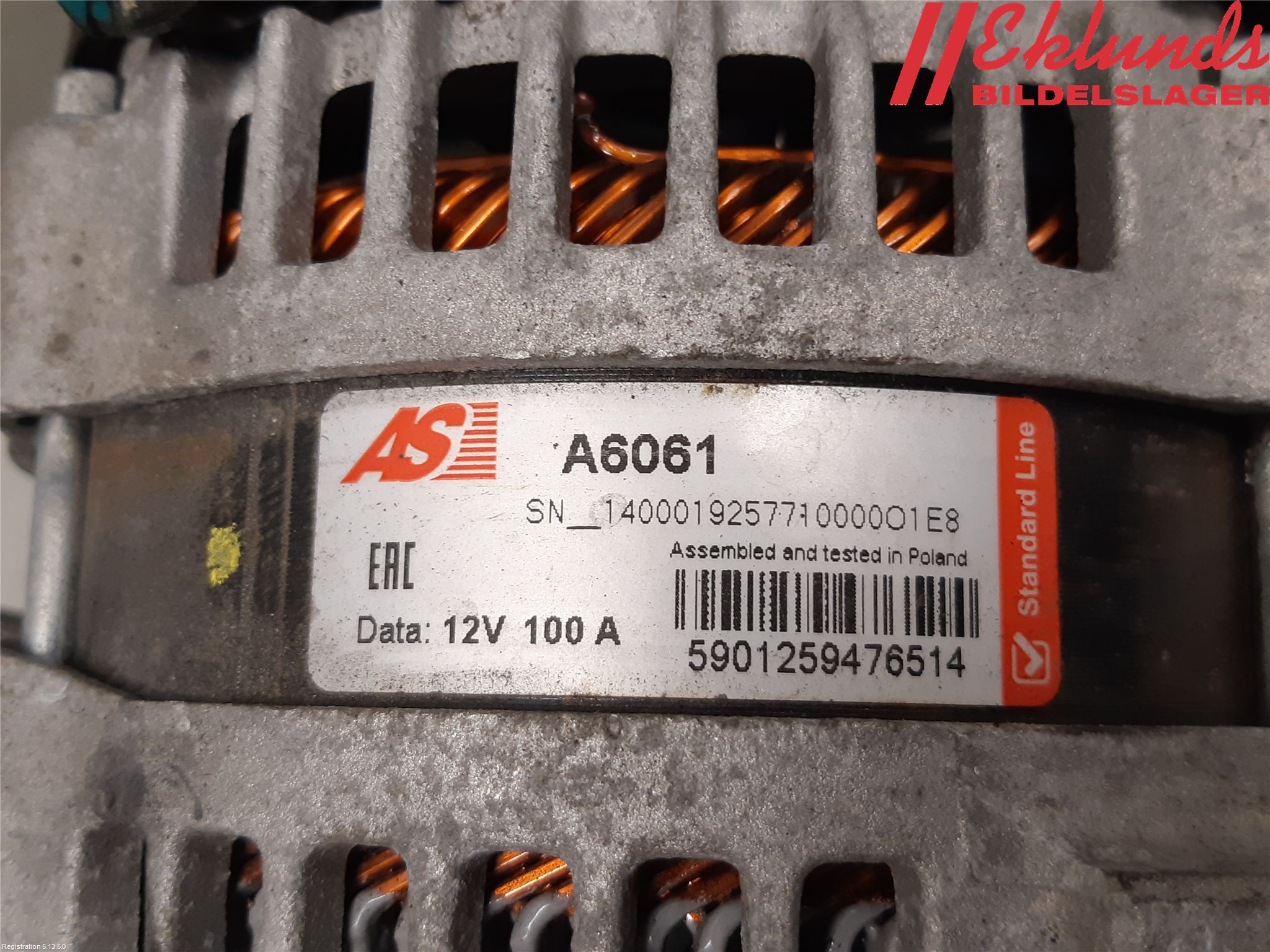 Toyota AVENSIS 09-15 Generator
