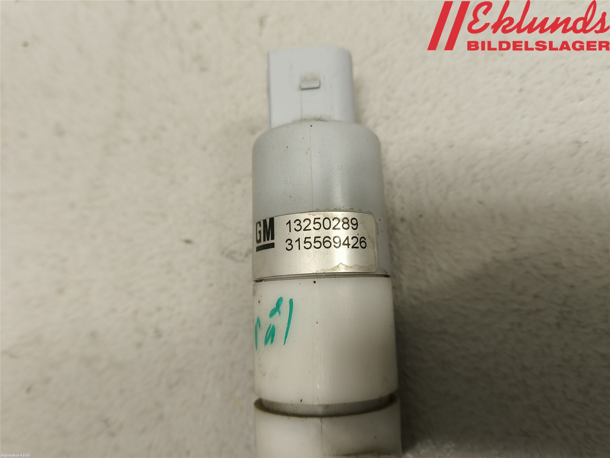 Opel MOKKA 13-20 Spolarpump Högtryck