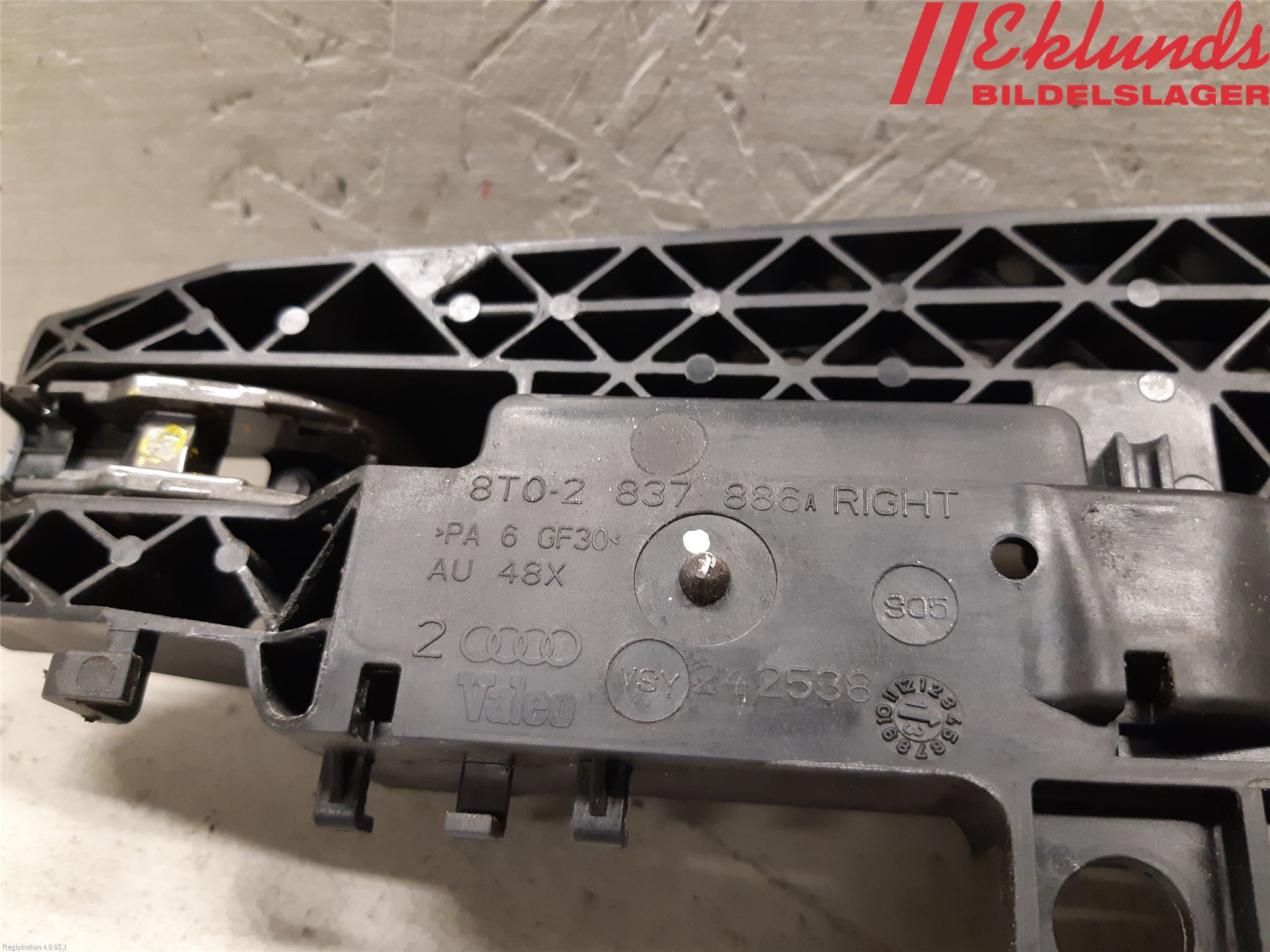 Audi A4 12-15 Dörrhandtag Yttre Hö