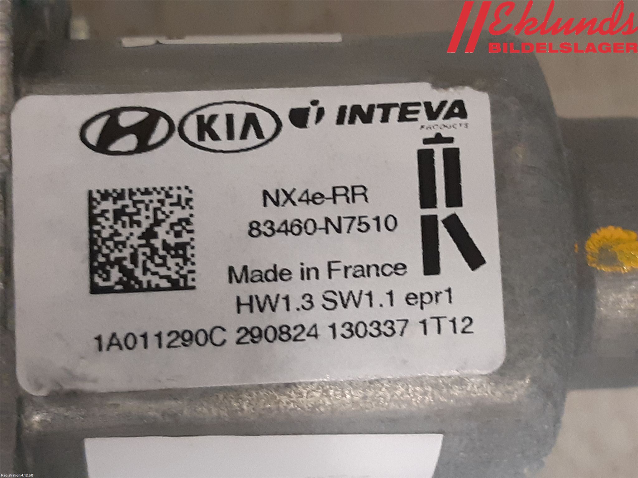 Hyundai TUCSON 05- Fönsterhiss El Kompl