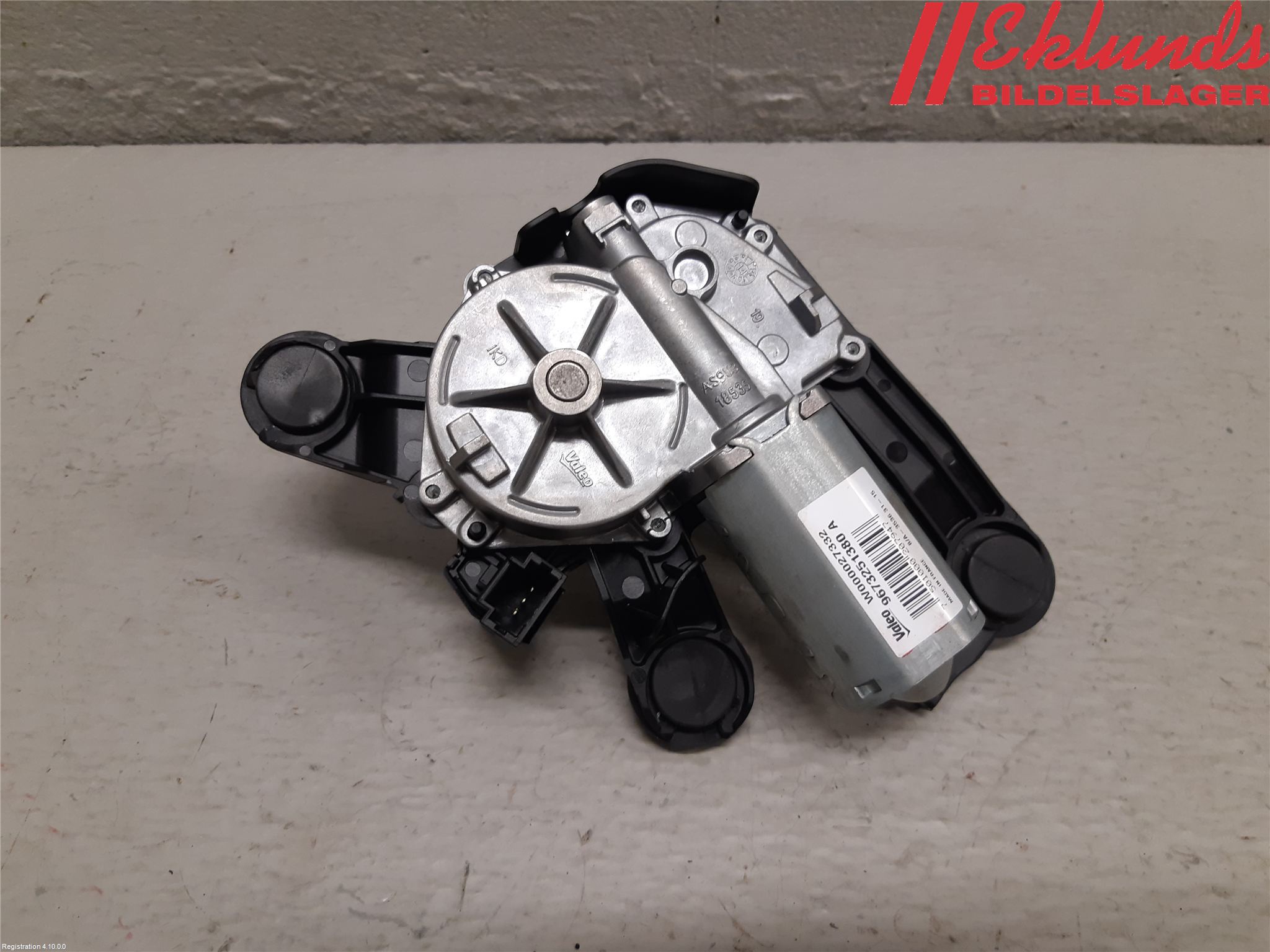 Peugeot 208 12-15 Torkarmotor Baklucka