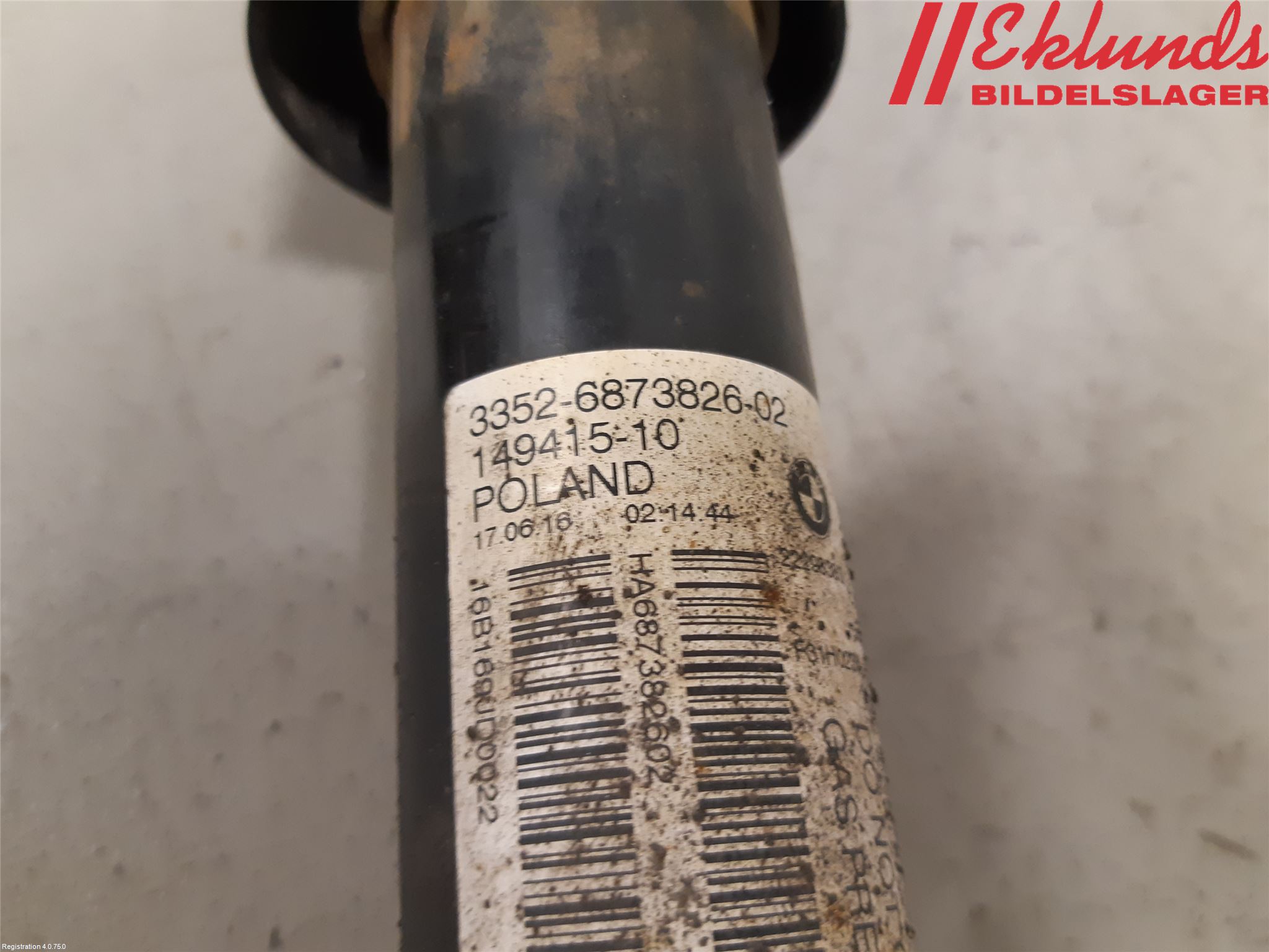 BMW 3 F30/F31/F80 12-19 Stötdämpare Bak