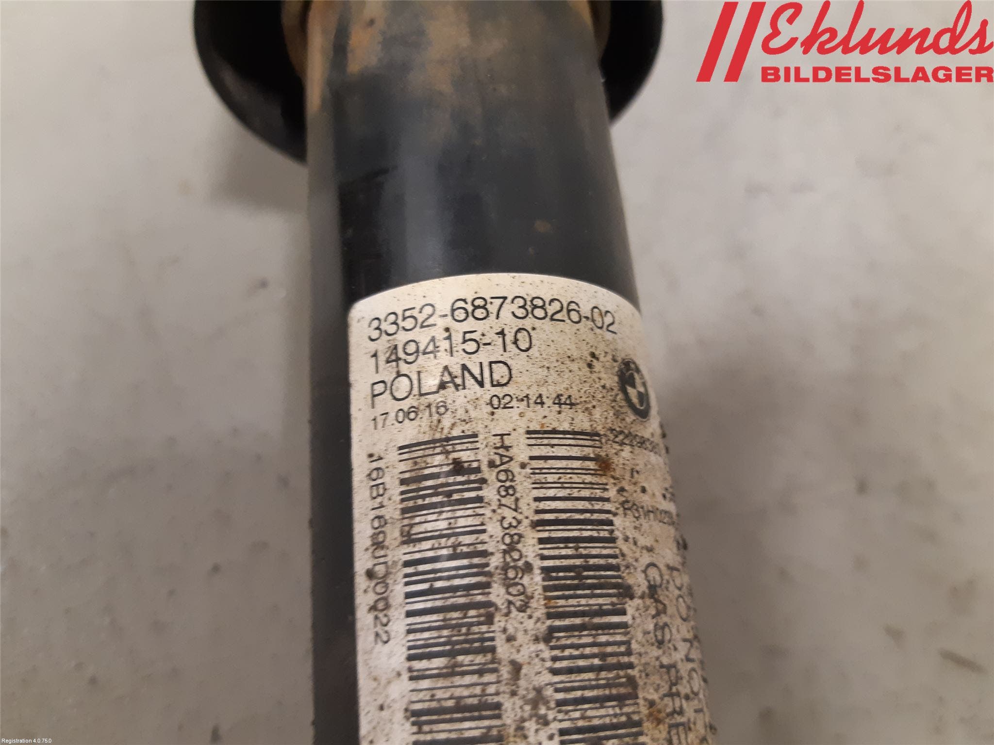 BMW 3 F30/F31/F80 12-19 Stötdämpare Bak