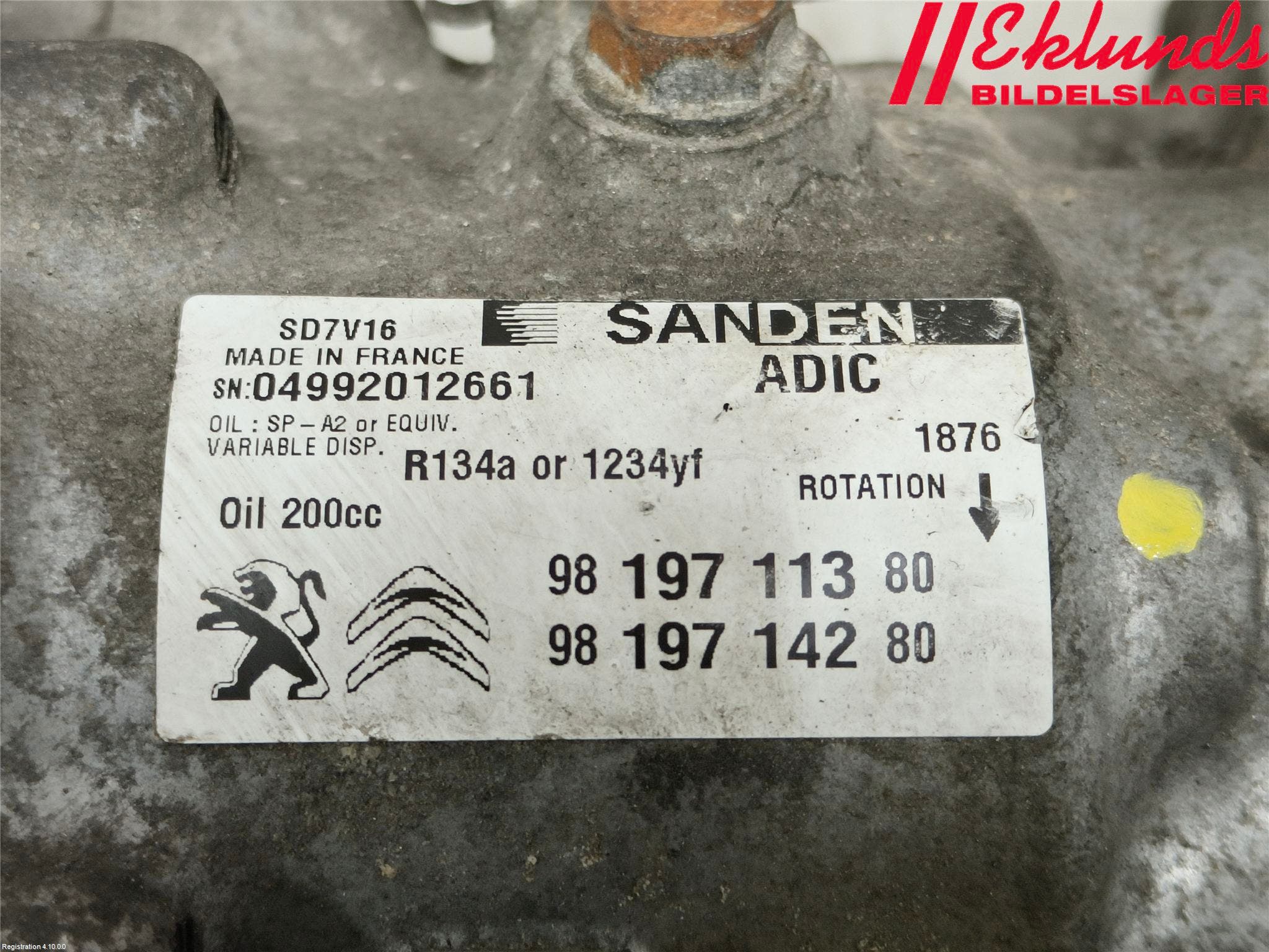 Peugeot BOXER/E-BOXER 15- Ac Kompressor