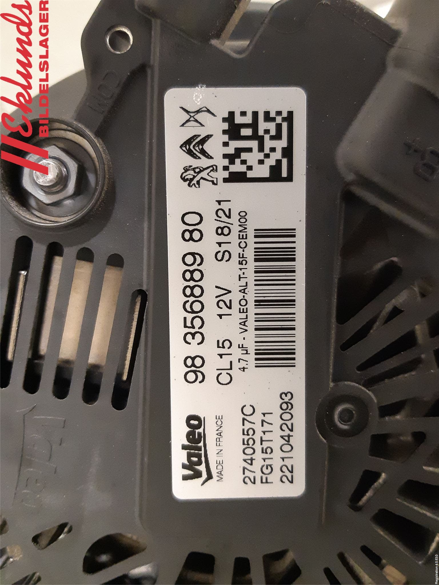 Peugeot 2008 13-20 Generator