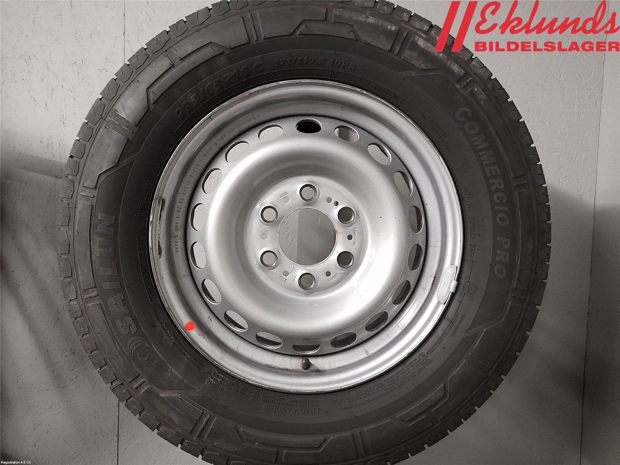 Mercedes-Benz MB SPRINTER (W907/W910) 19- Sommardäck Plåtfälg 4St