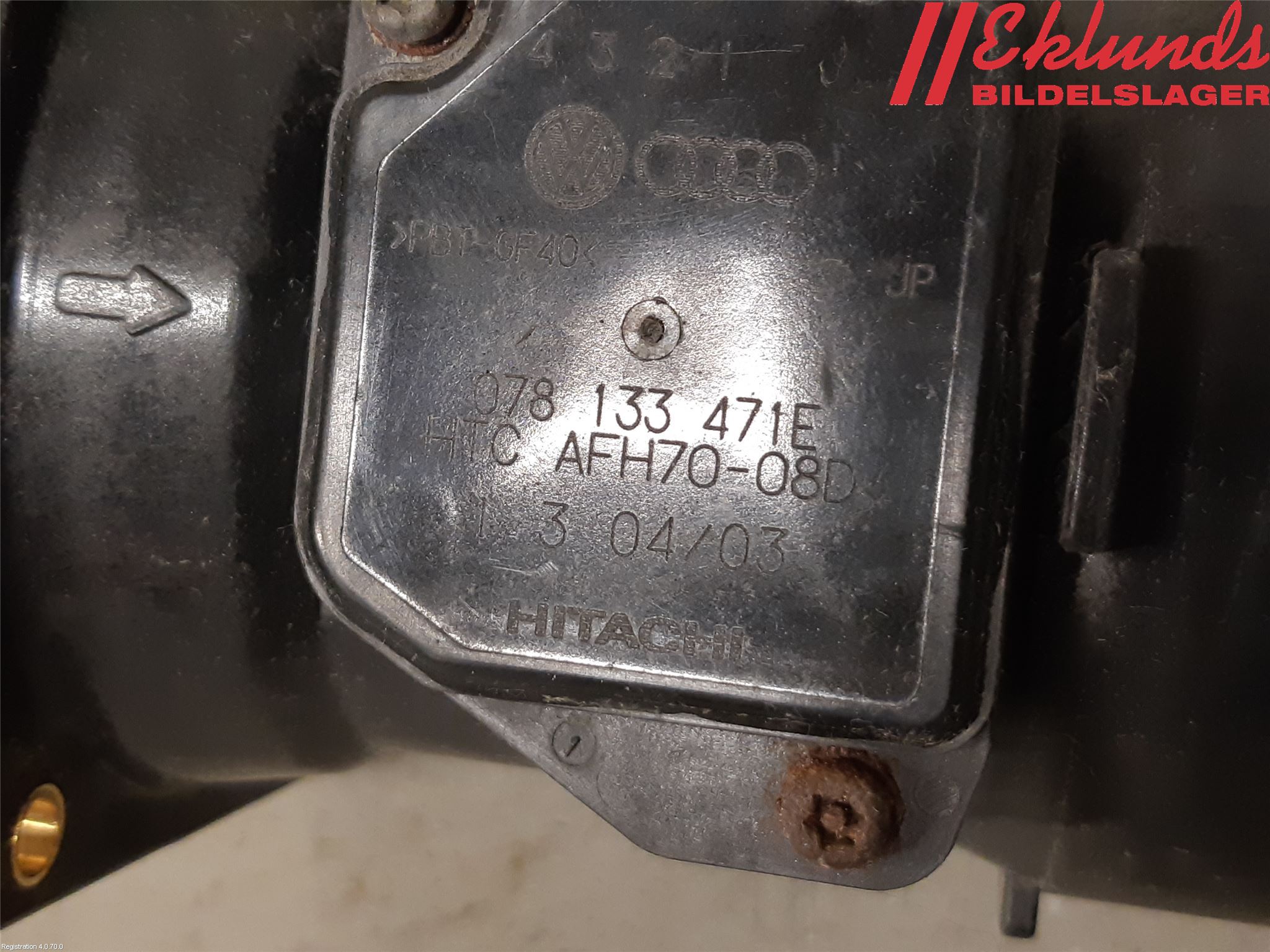 Audi A6/S6     97-05 Injluftmassamätare