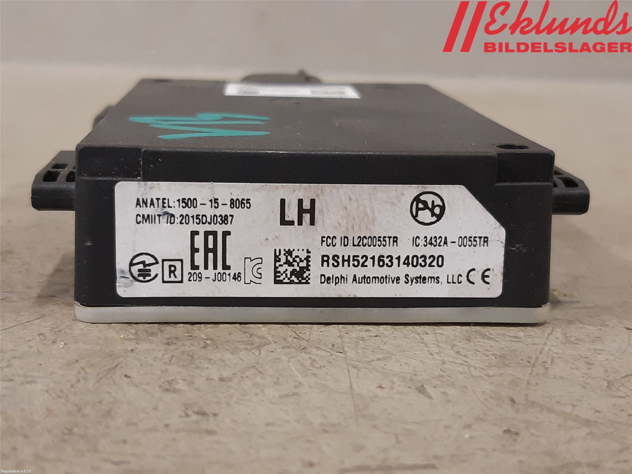 Volvo XC90/RECHARGE 16- Sensor Aktivt Kollisionsskydd