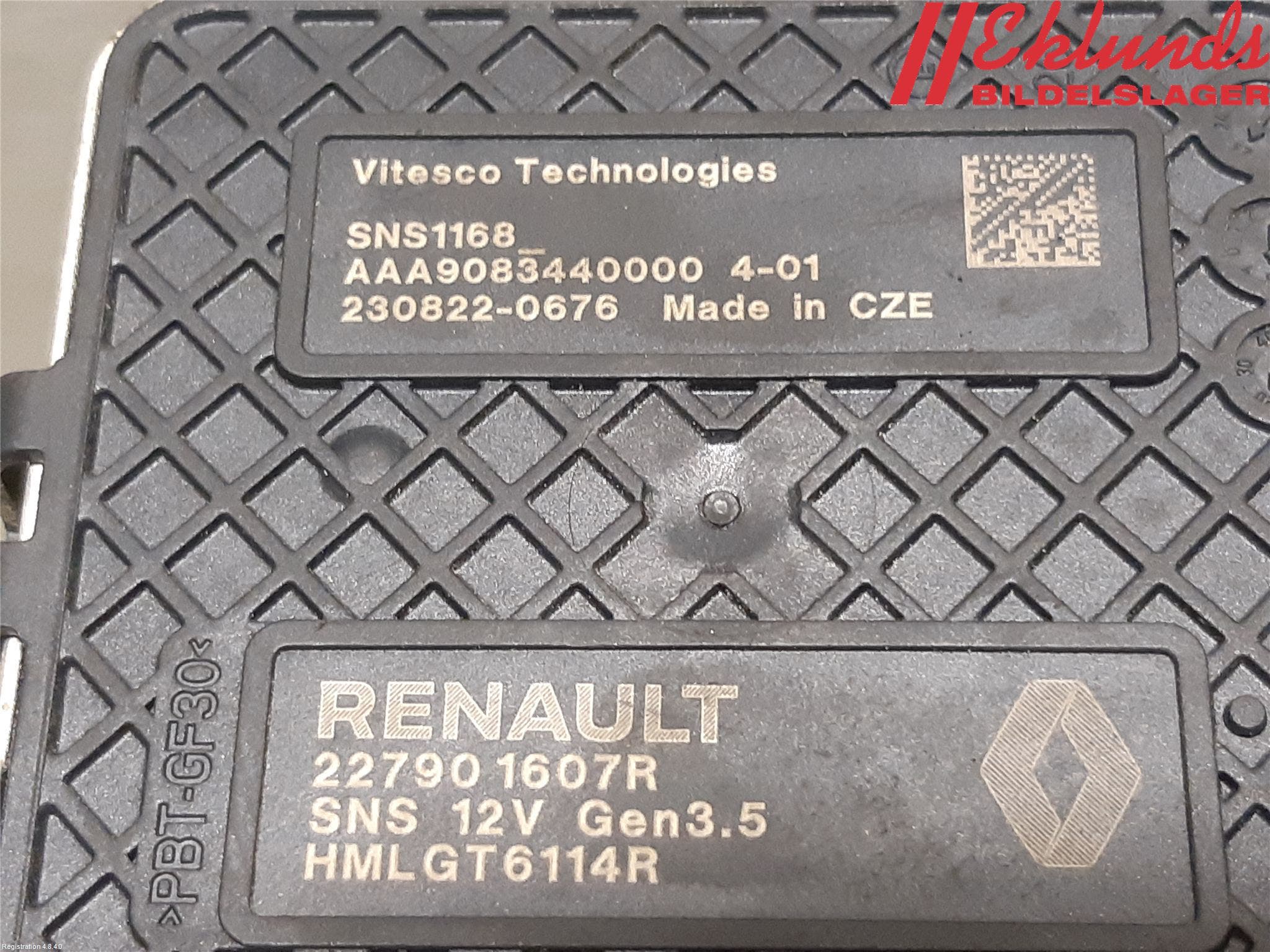 Renault KANGOO II 15-21 Injlambdasond