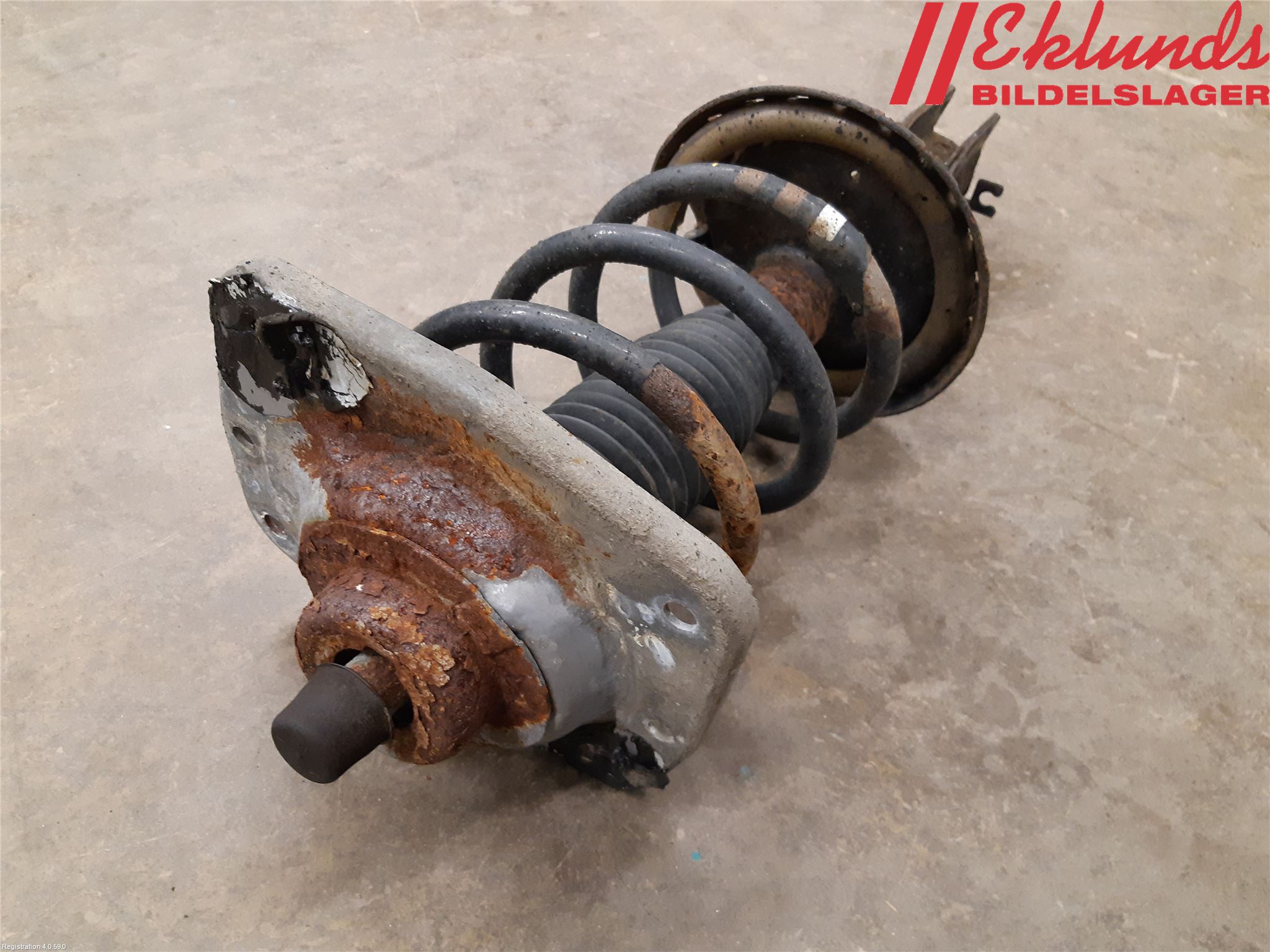 Citroen JUMPY 07-16 Fjäderben Fram Höger