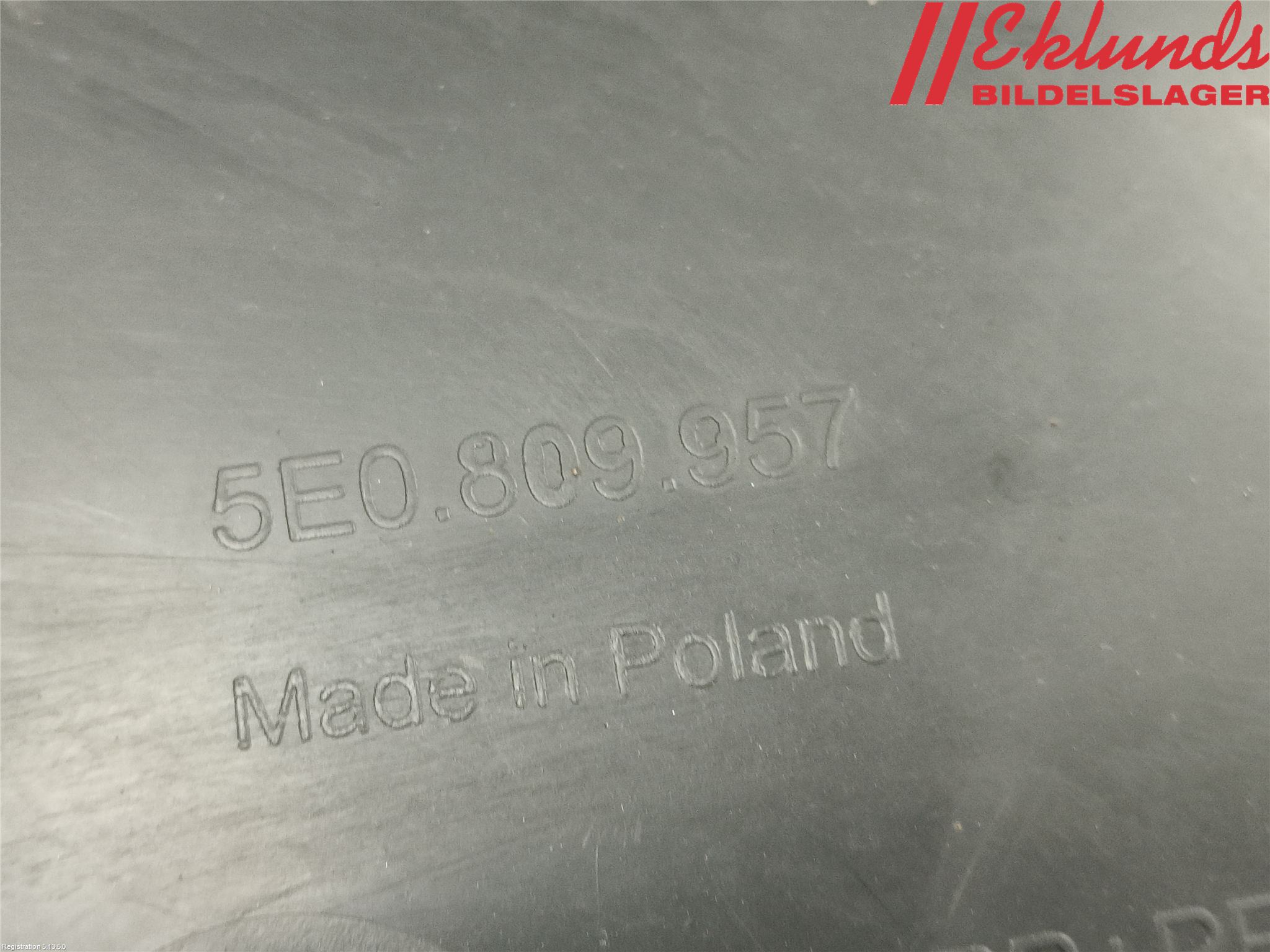 Skoda OCTAVIA (5E) 13-20 Skärm Inner