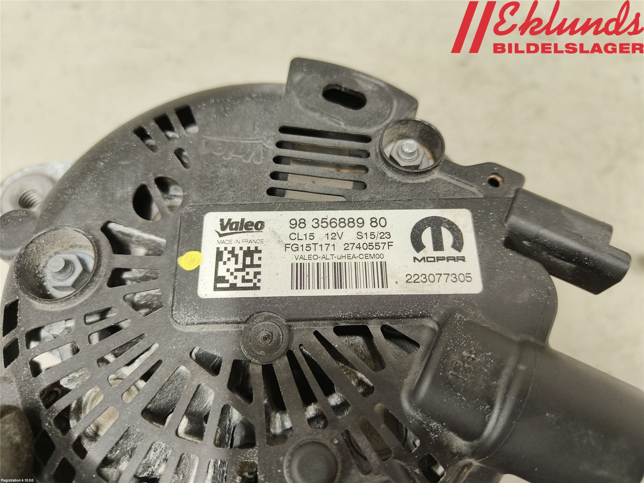 Peugeot 308/E-308 21- Generator
