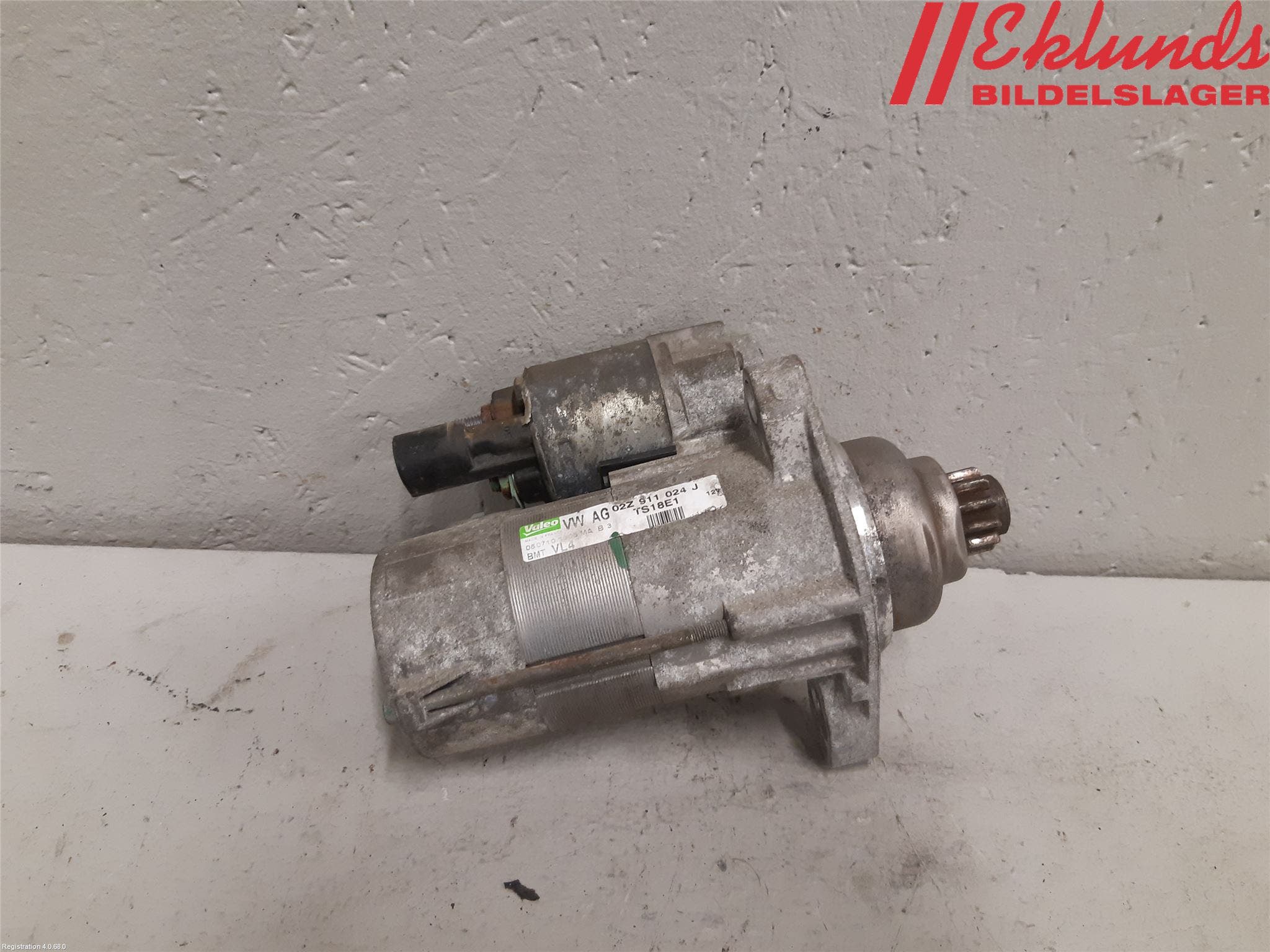 Volkswagen VW CADDY 04-10 Startmotor Diesel