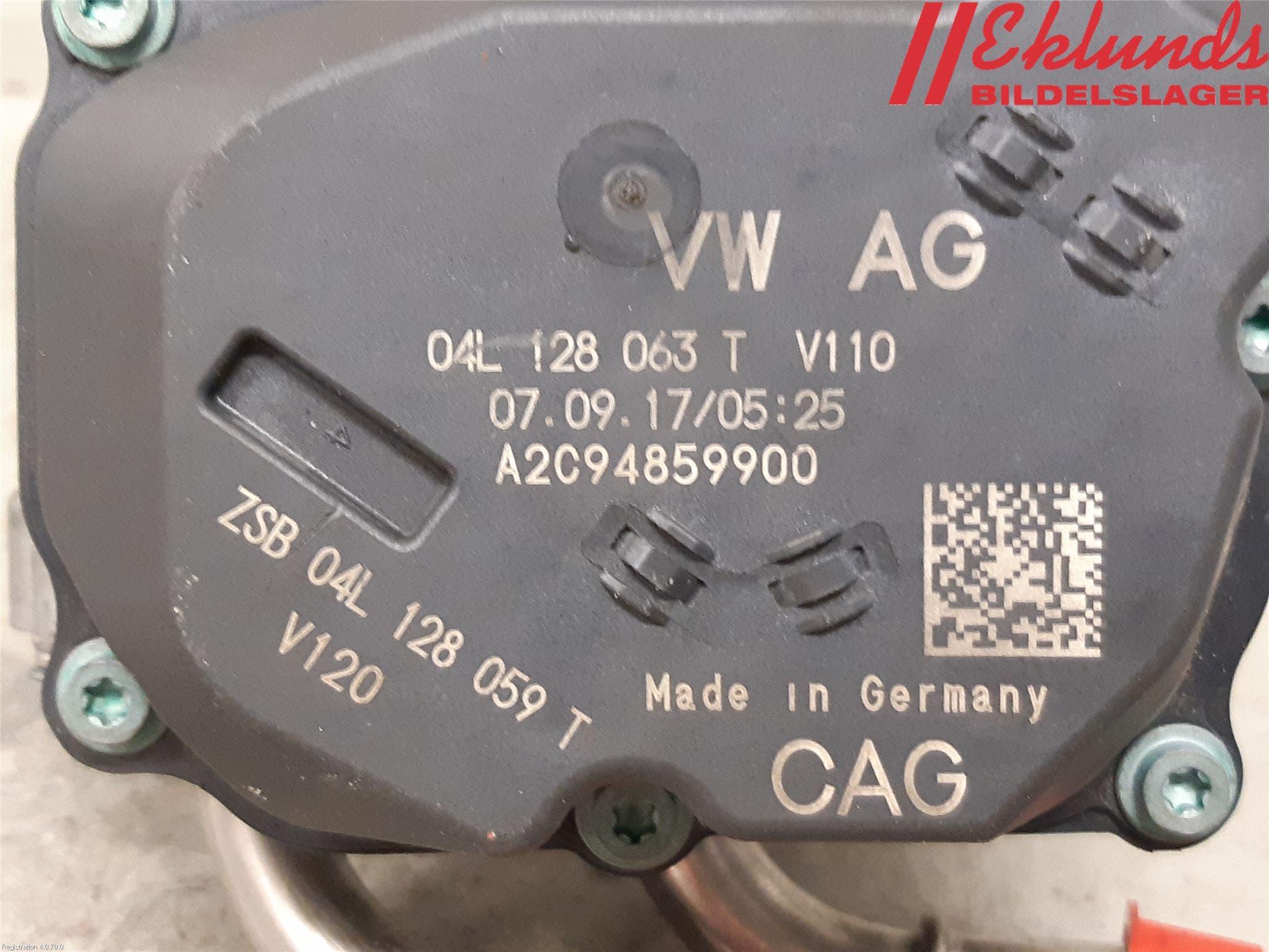 Skoda OCTAVIA (5E) 13-20 Injspjällhus