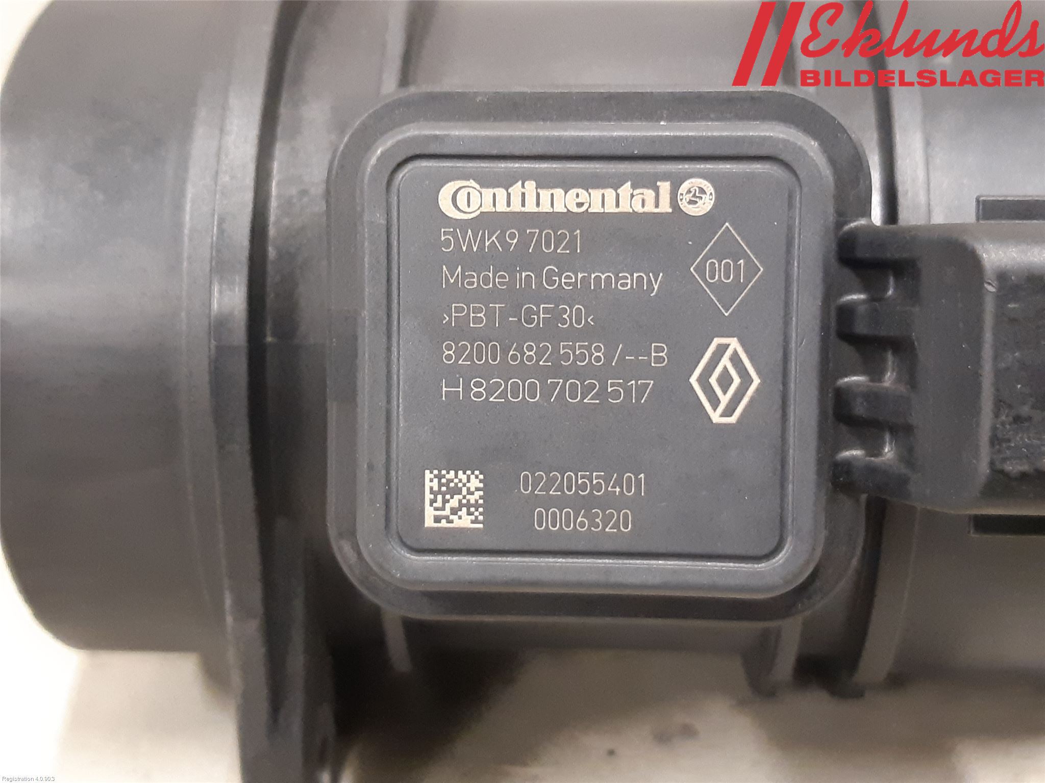 Nissan NV200/NV200 COMBI Injluftmassamätare