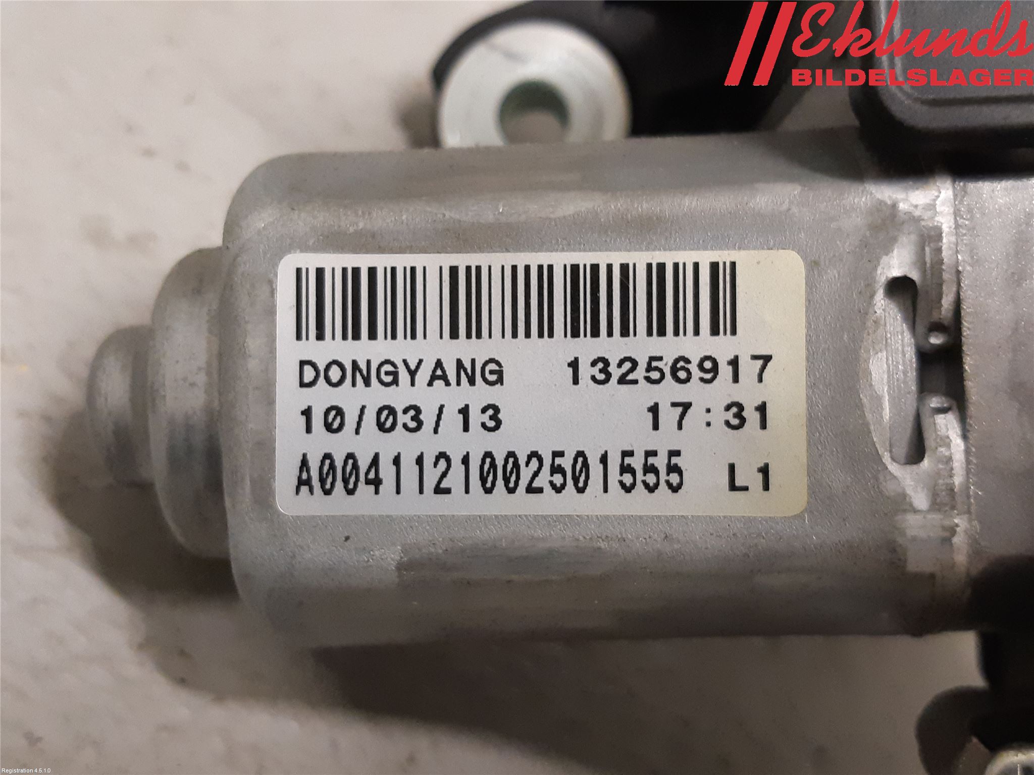 Opel ASTRA J 10-15 Torkarmotor Baklucka