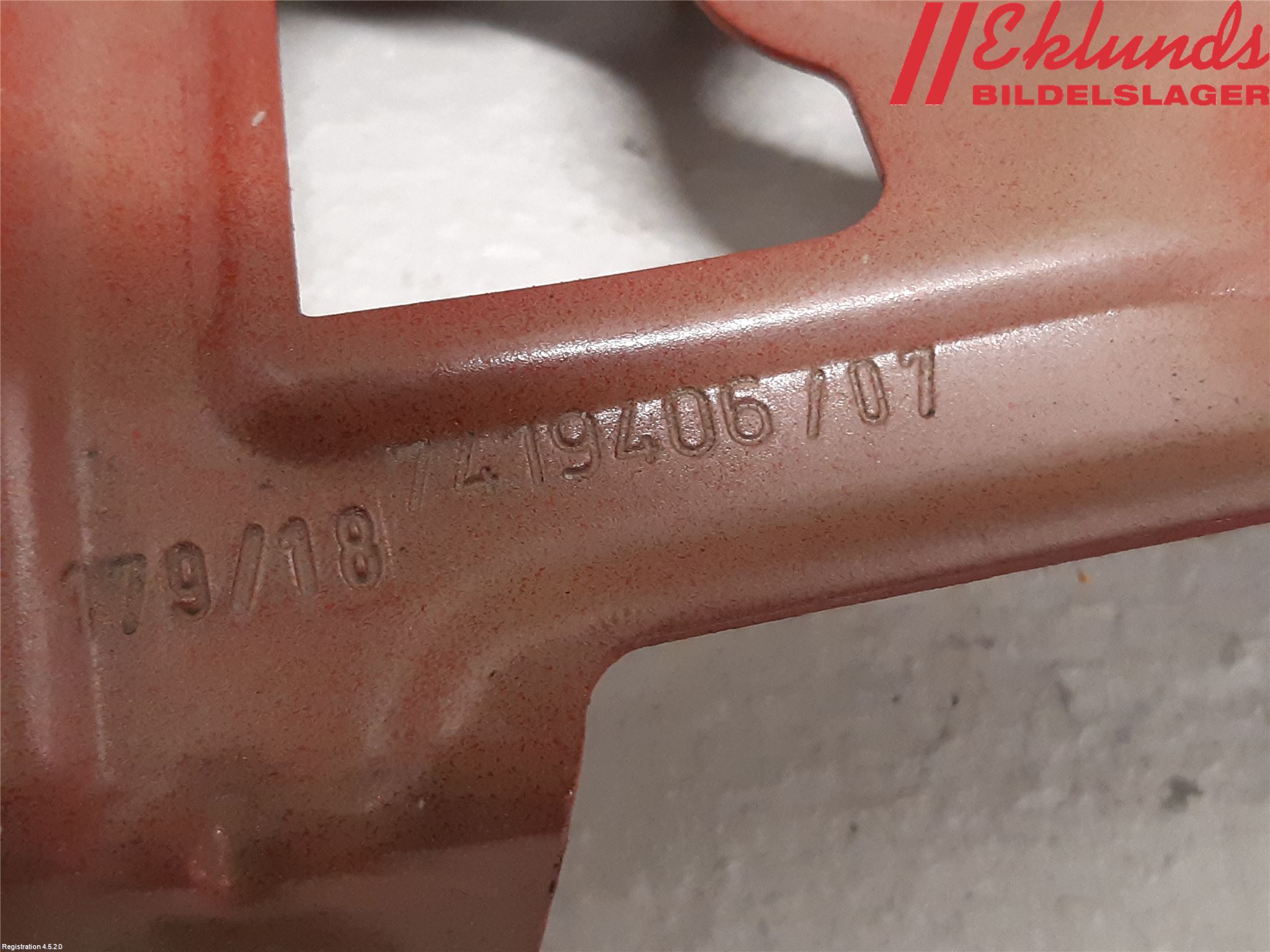 BMW 3 G20/G21/G80/G81 19- Skärmfäste Fram Hö
