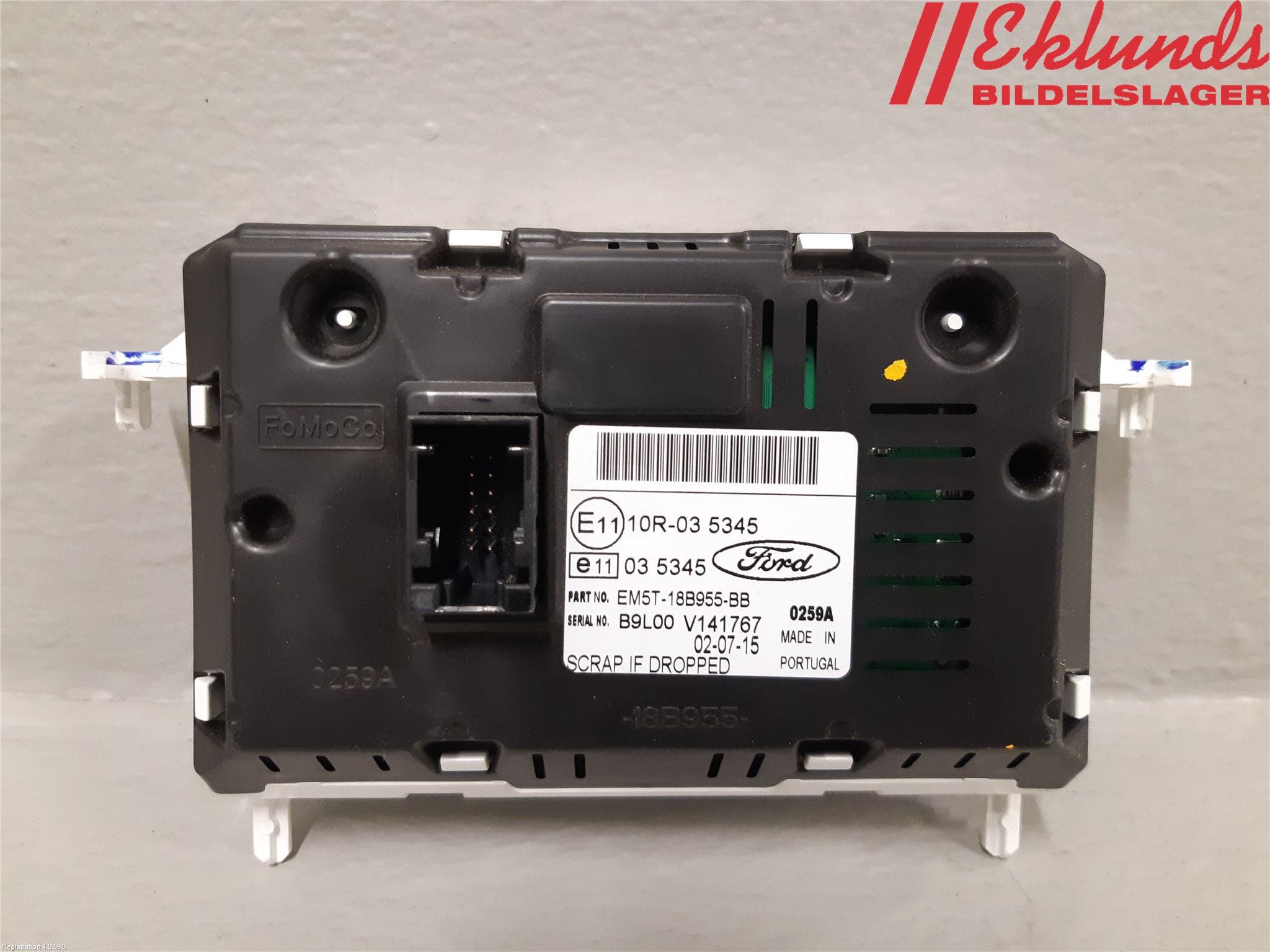 Ford TRANSIT/TOURNEO CUSTOM 13-24 Cd Radio - Multimediapanel