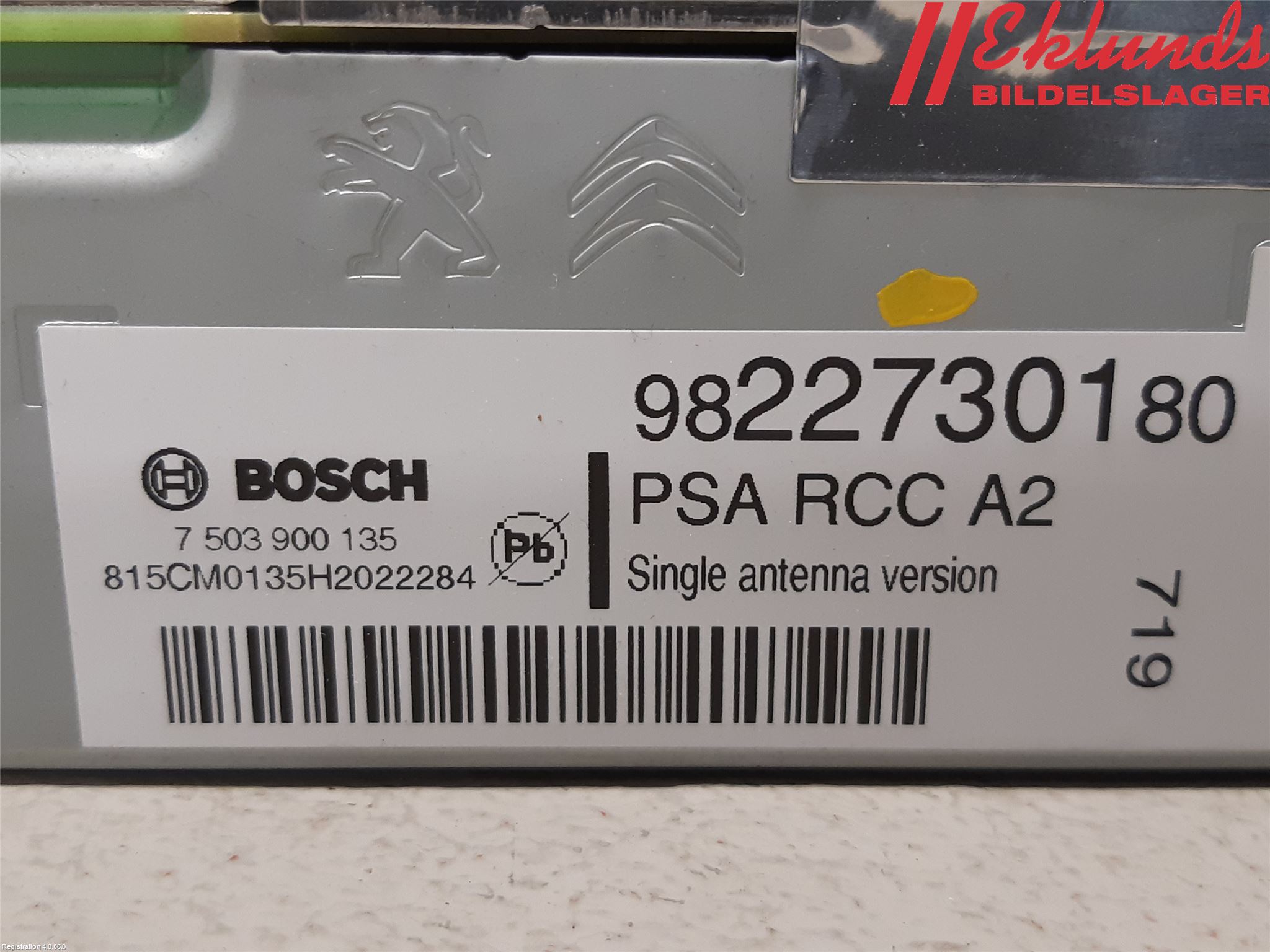 Citroen COTROEN C3 17-24 Cd Radio - Multimediapanel