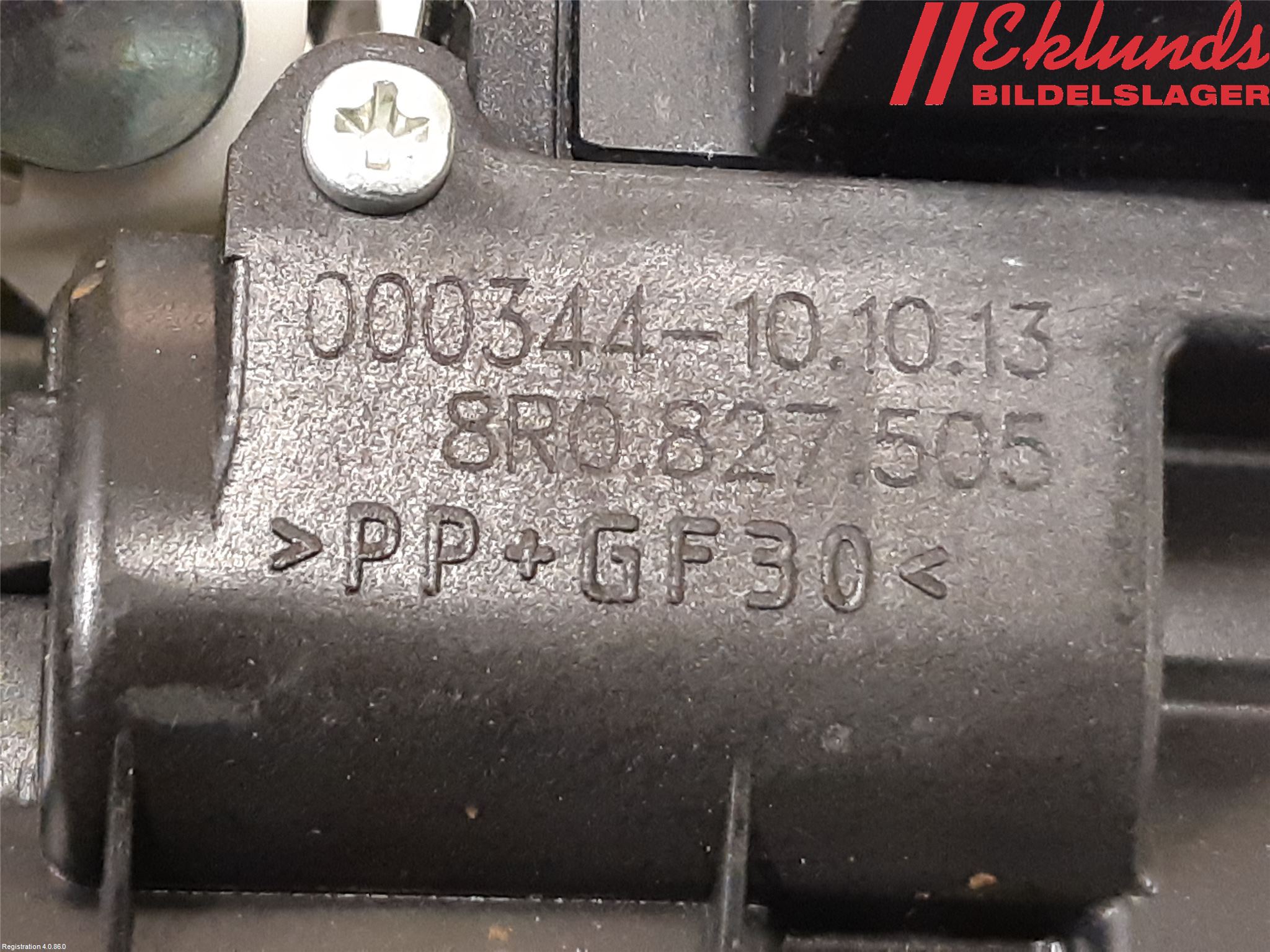 Audi A3/S3 05-13 Låskista Baklucka