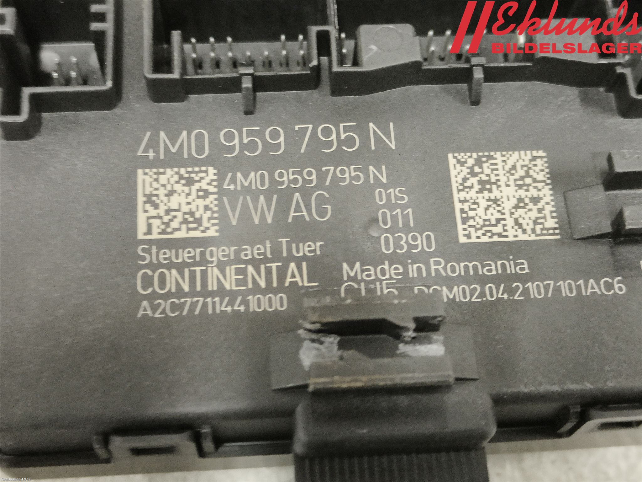 Audi Q7/SQ7 Styrenhet Dörr