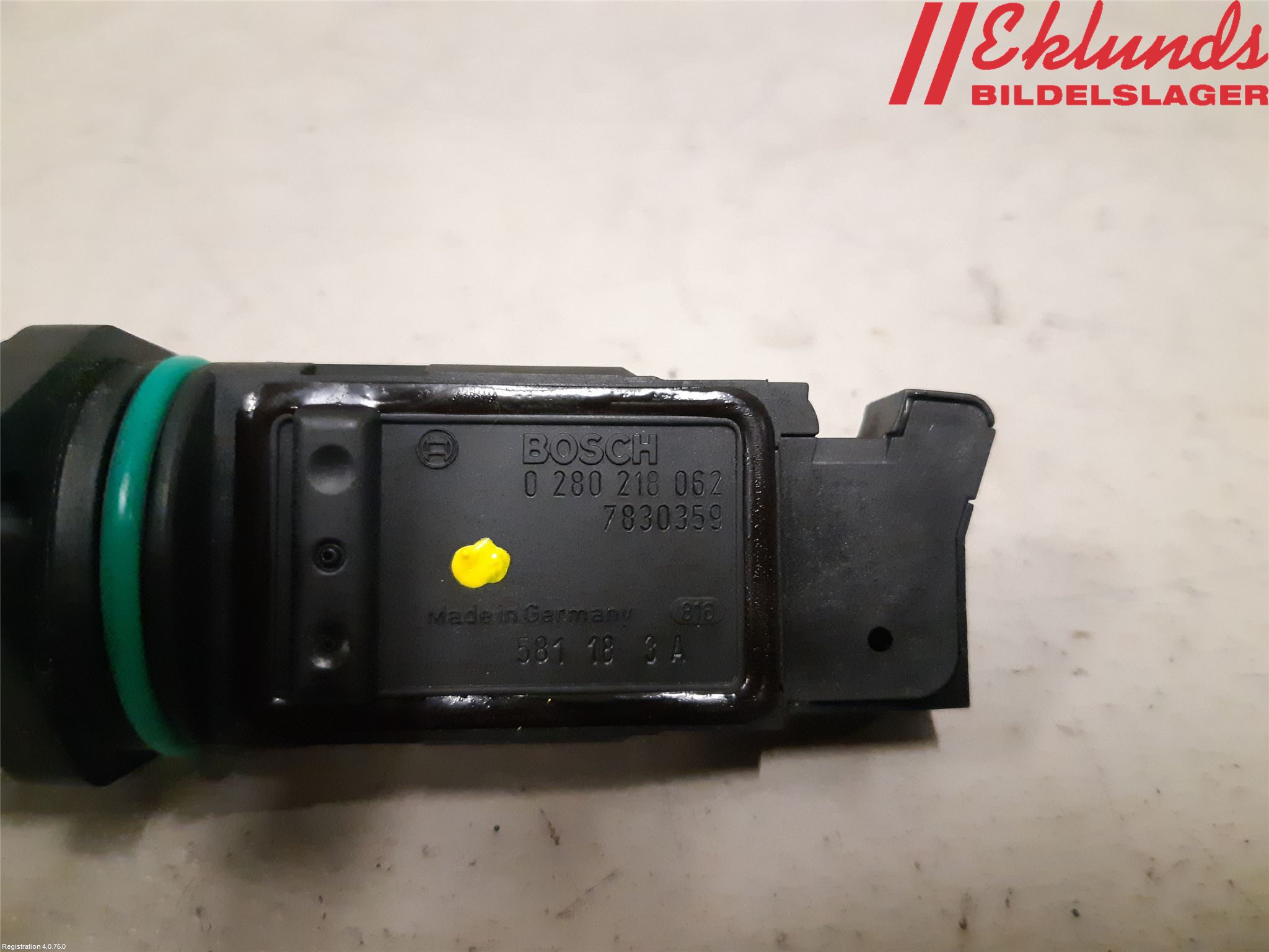 BMW 6 E63/64    02-10 Injluftmassamätare