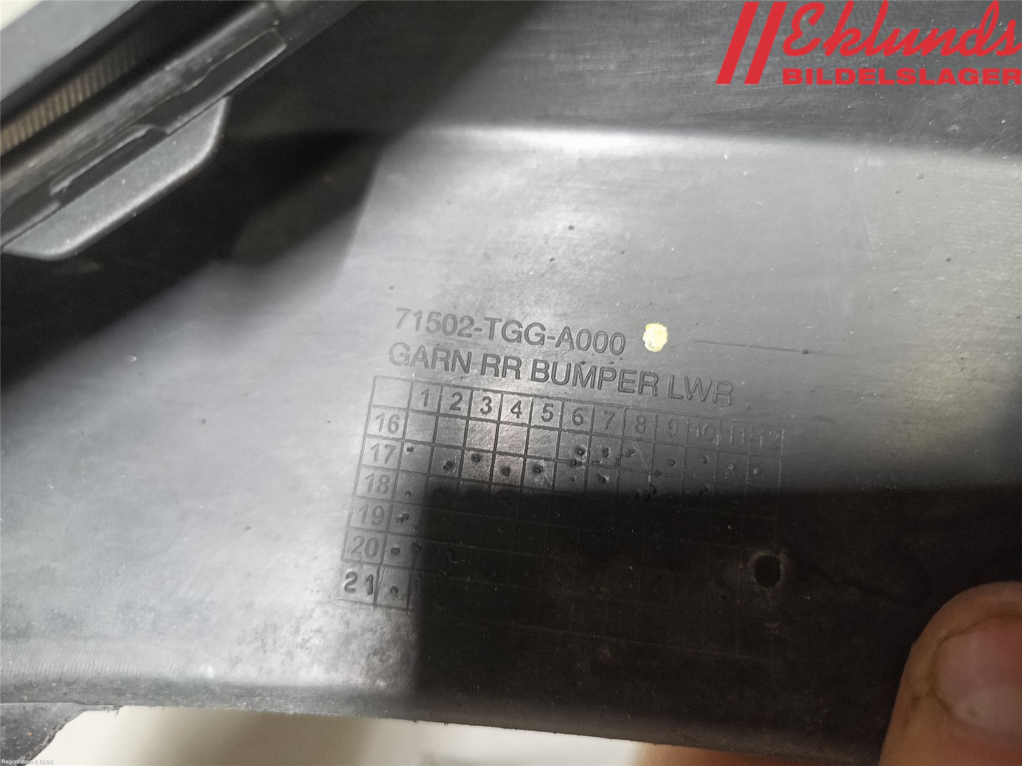 Honda CIVIC 17-22 Spoiler Bak