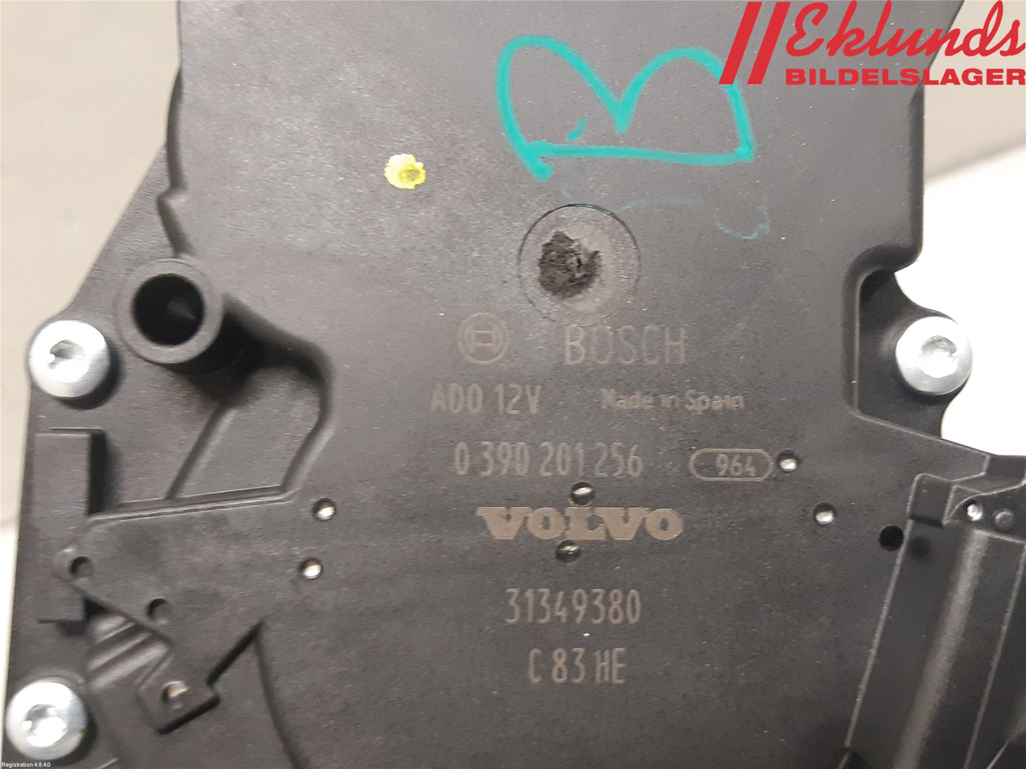 Volvo V90 17->> Torkarmotor Baklucka