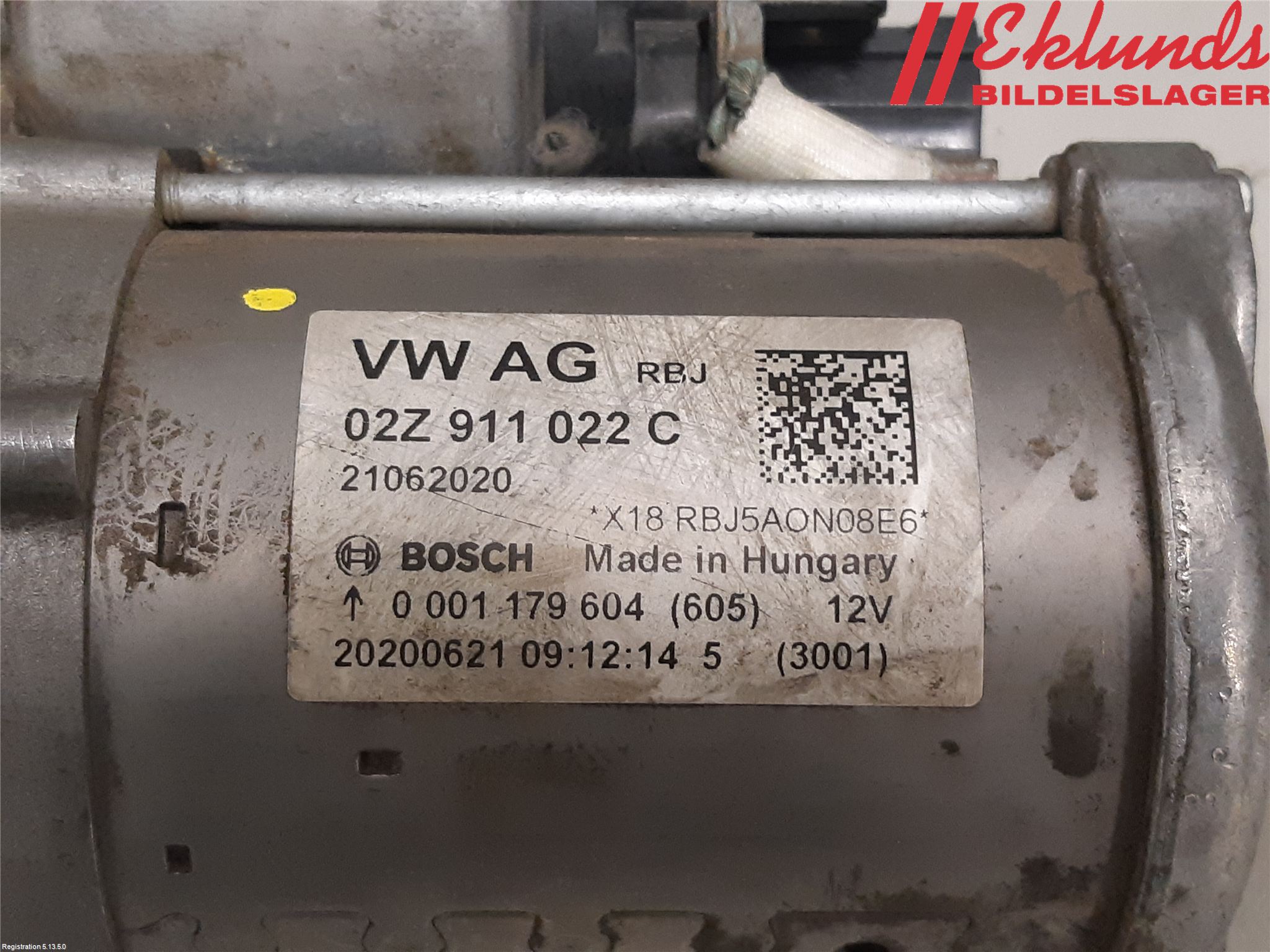 Volkswagen VW T-ROC 18- Startmotor
