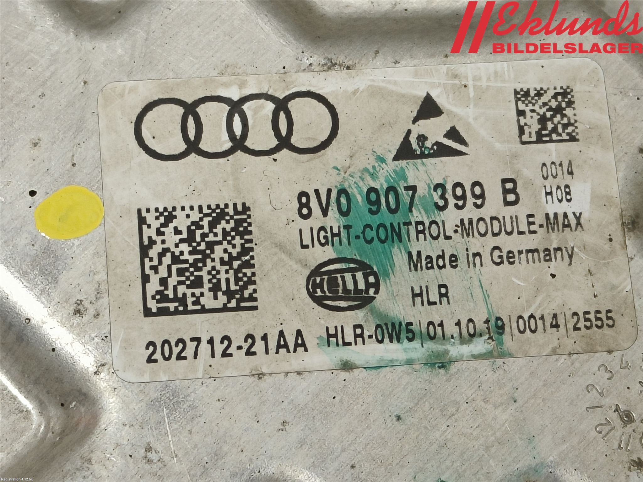 Volkswagen VW TIGUAN ALLSPACE 18- Styrenhet Strålkastare