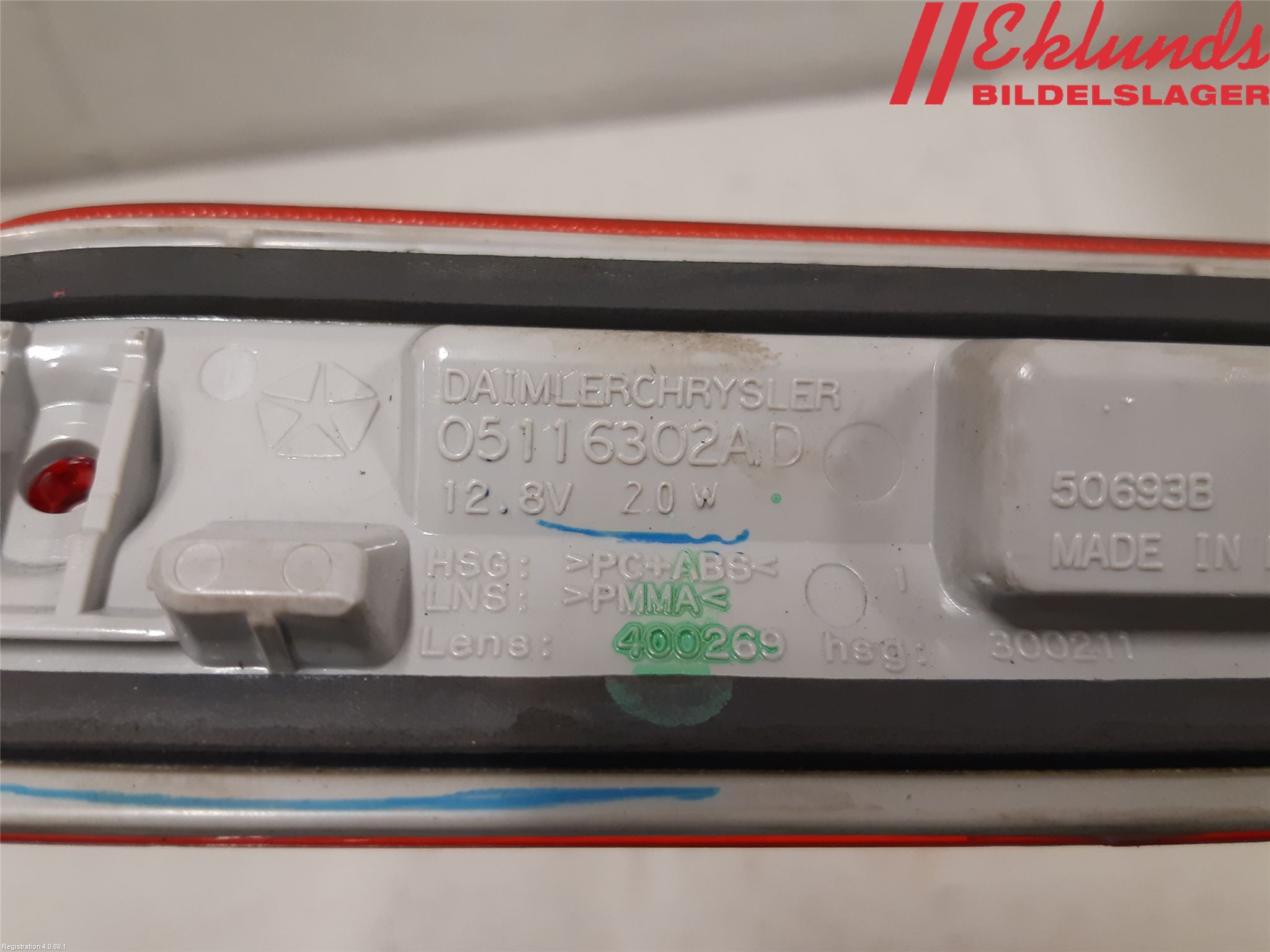 Fiat FREEMONT Bromsljus Bakruta