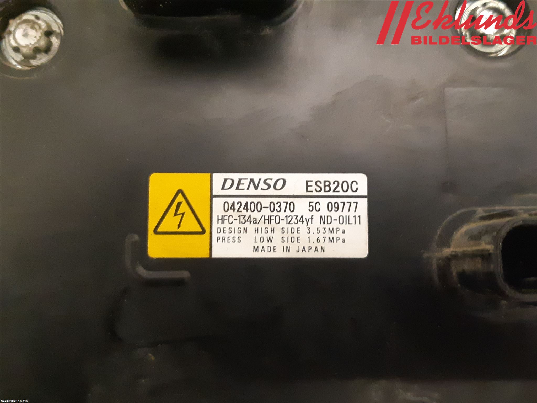 Toyota COROLLA 19- Ac Kompressor