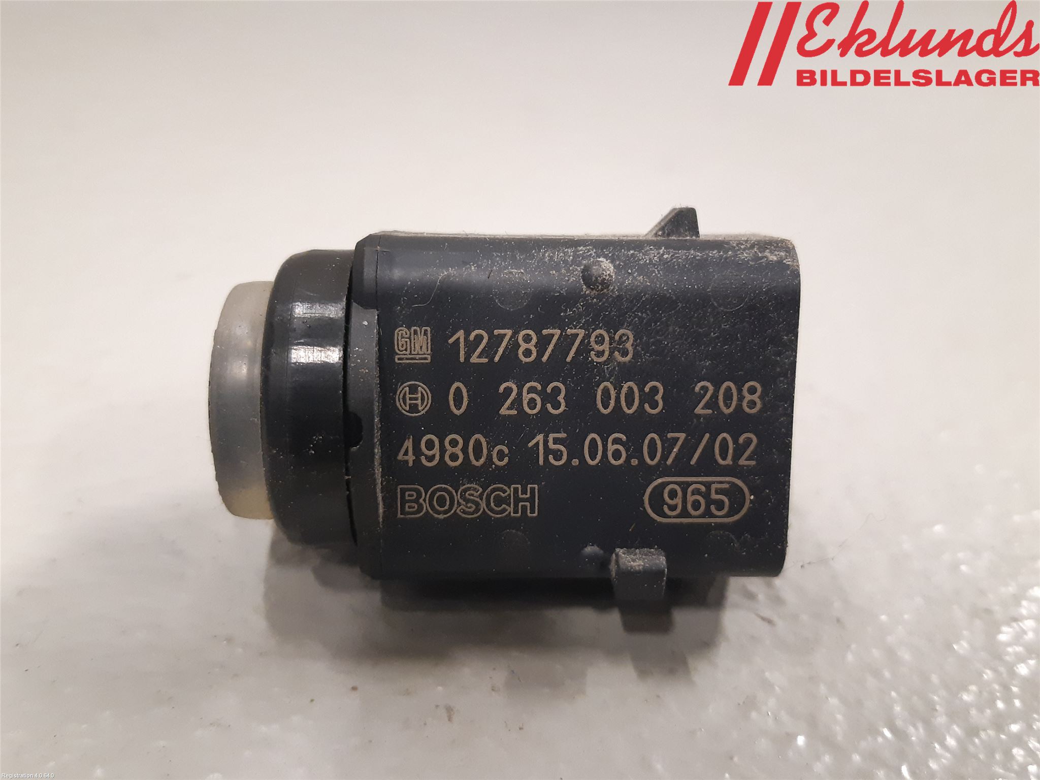 Saab 9-3 VER2/VER3 08-15 Parkeringshjälp Backsensor