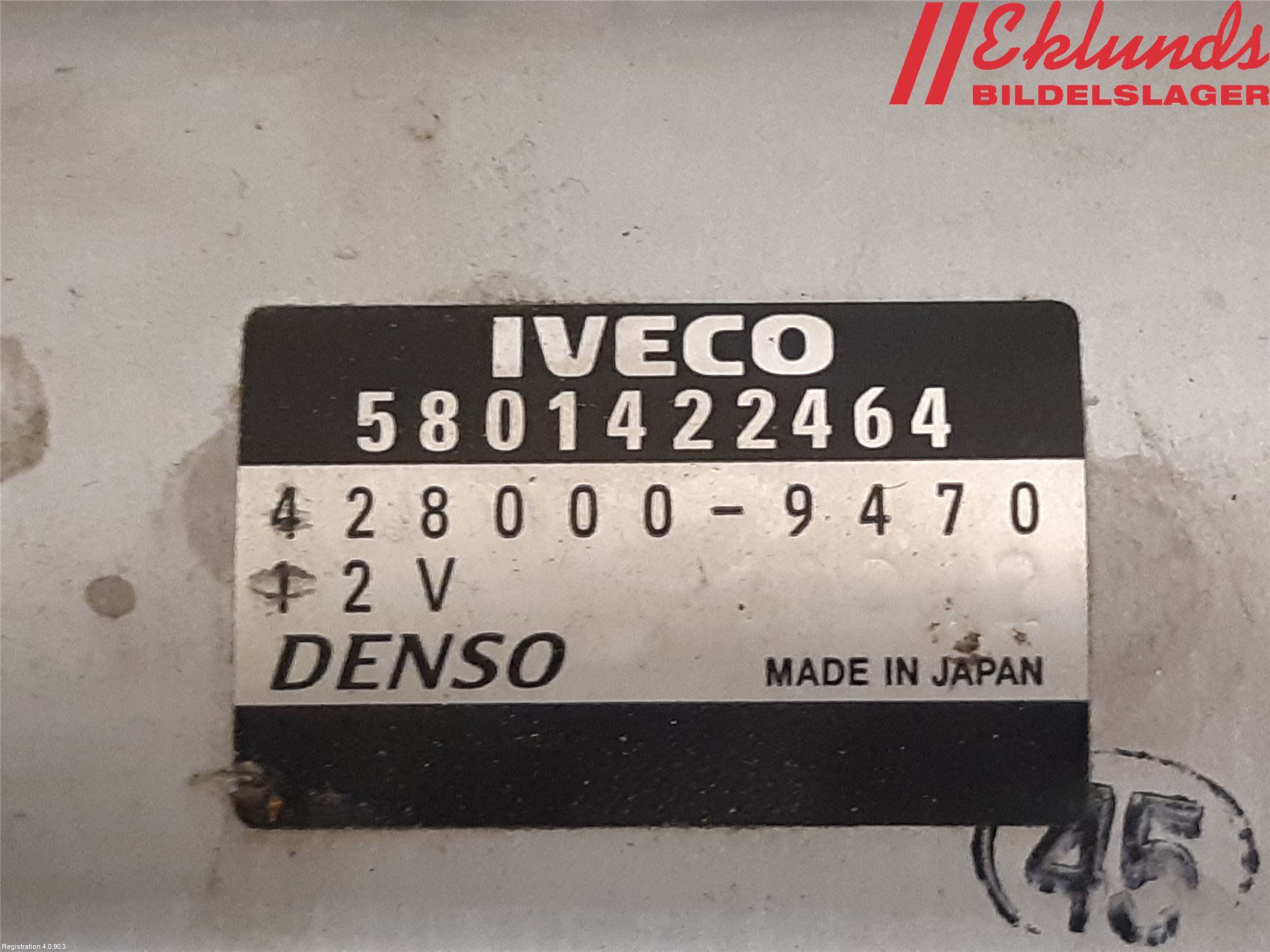 Iveco DAILY 14->> Startmotor Diesel