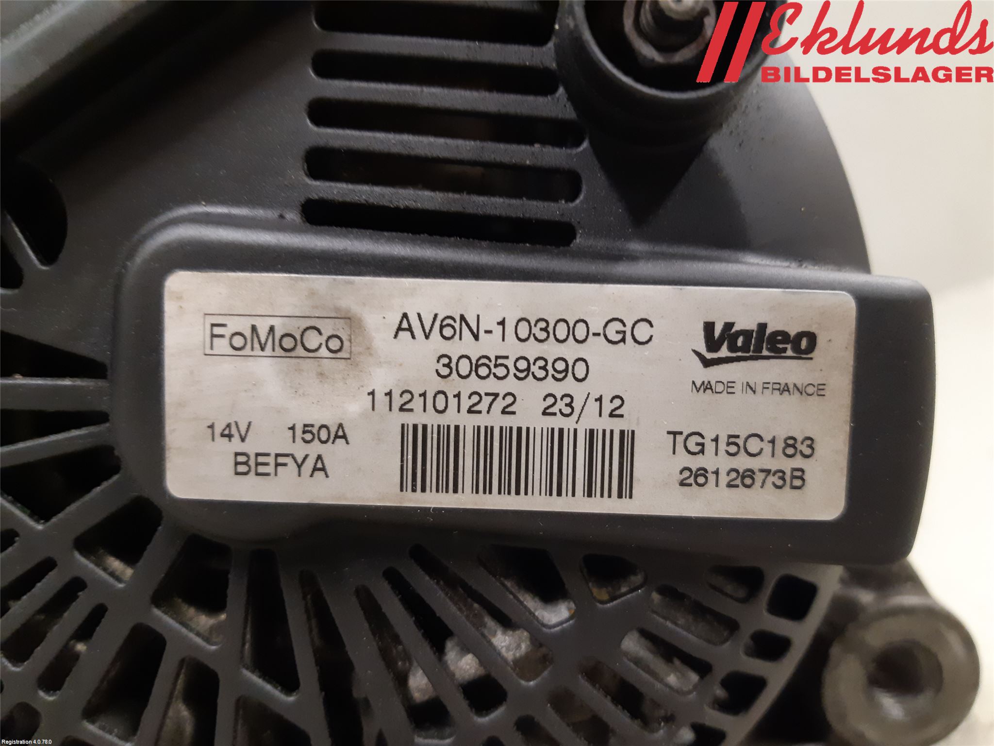 Ford MONDEO 07-15 Generator