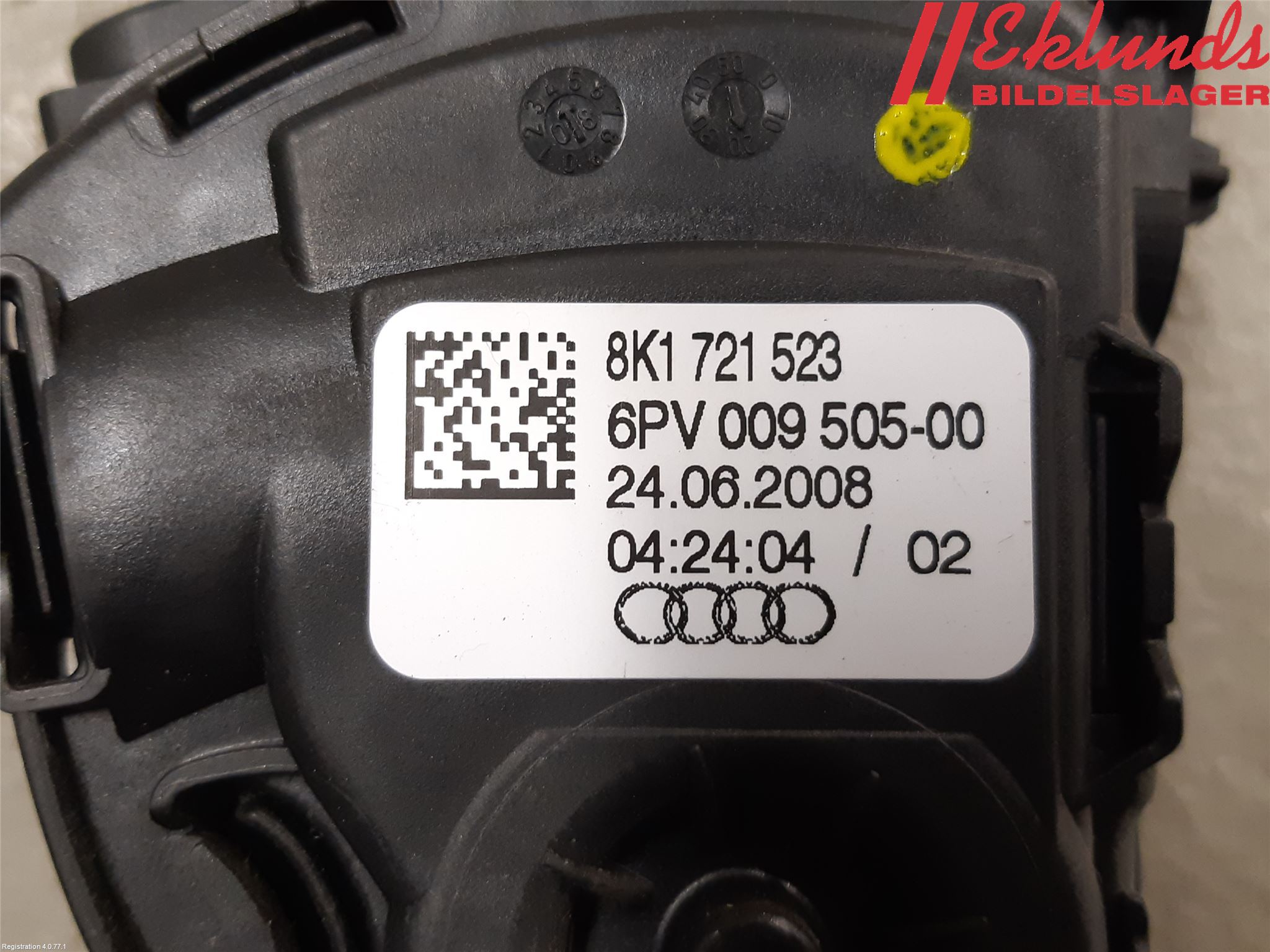 Audi A4/S4 08-11 Gaspedal