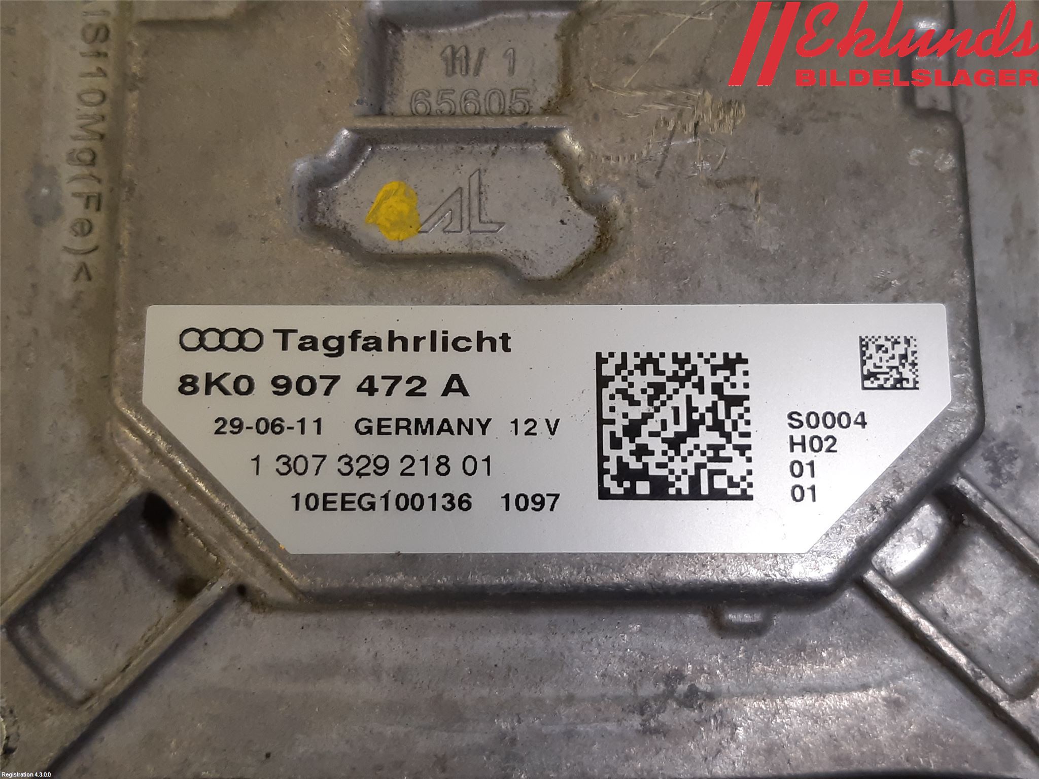 Audi A4 12-15 Styrenhet Strålkastare